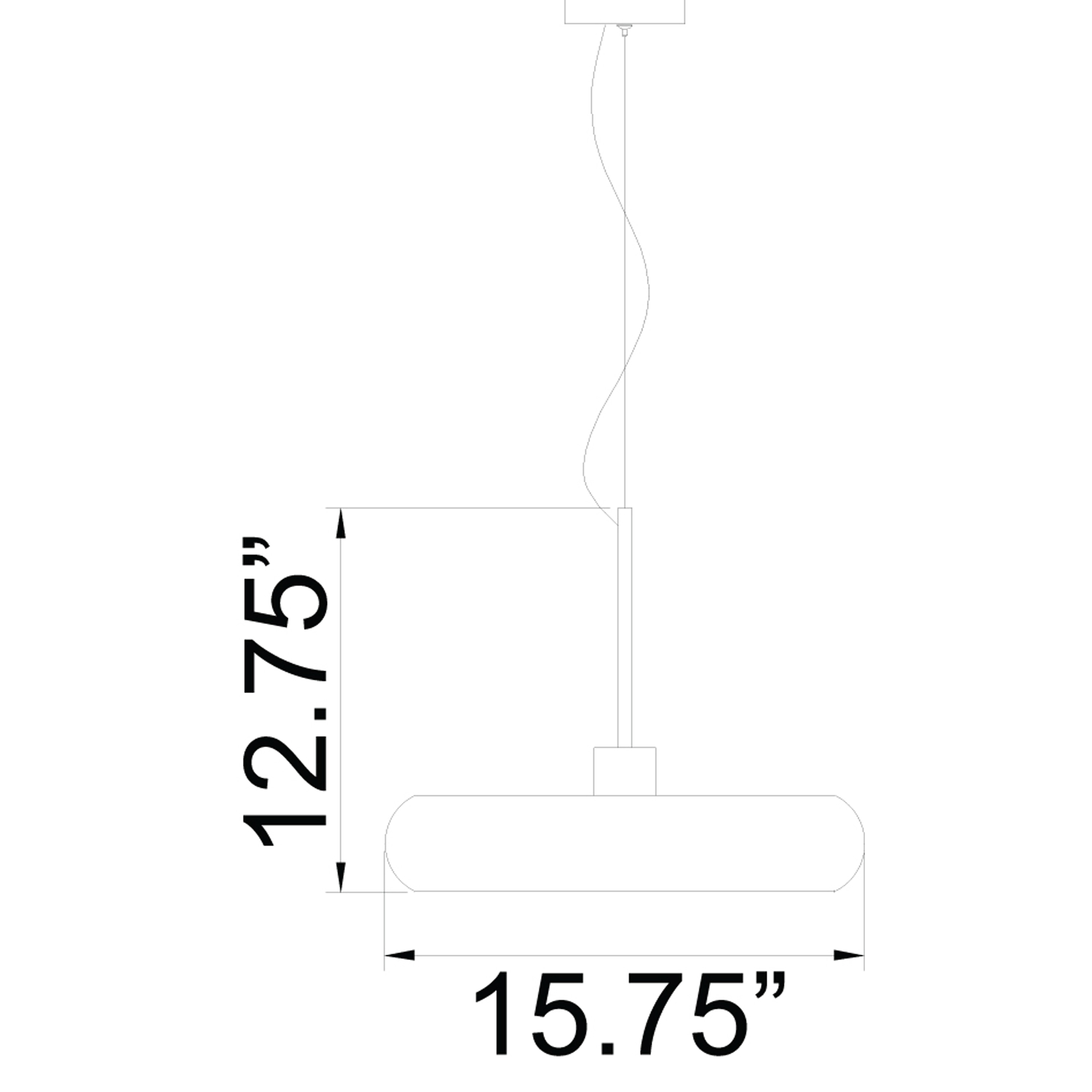 Access Lighting 23882LEDDLP-CP/GLD Pendant-Lights - View #2