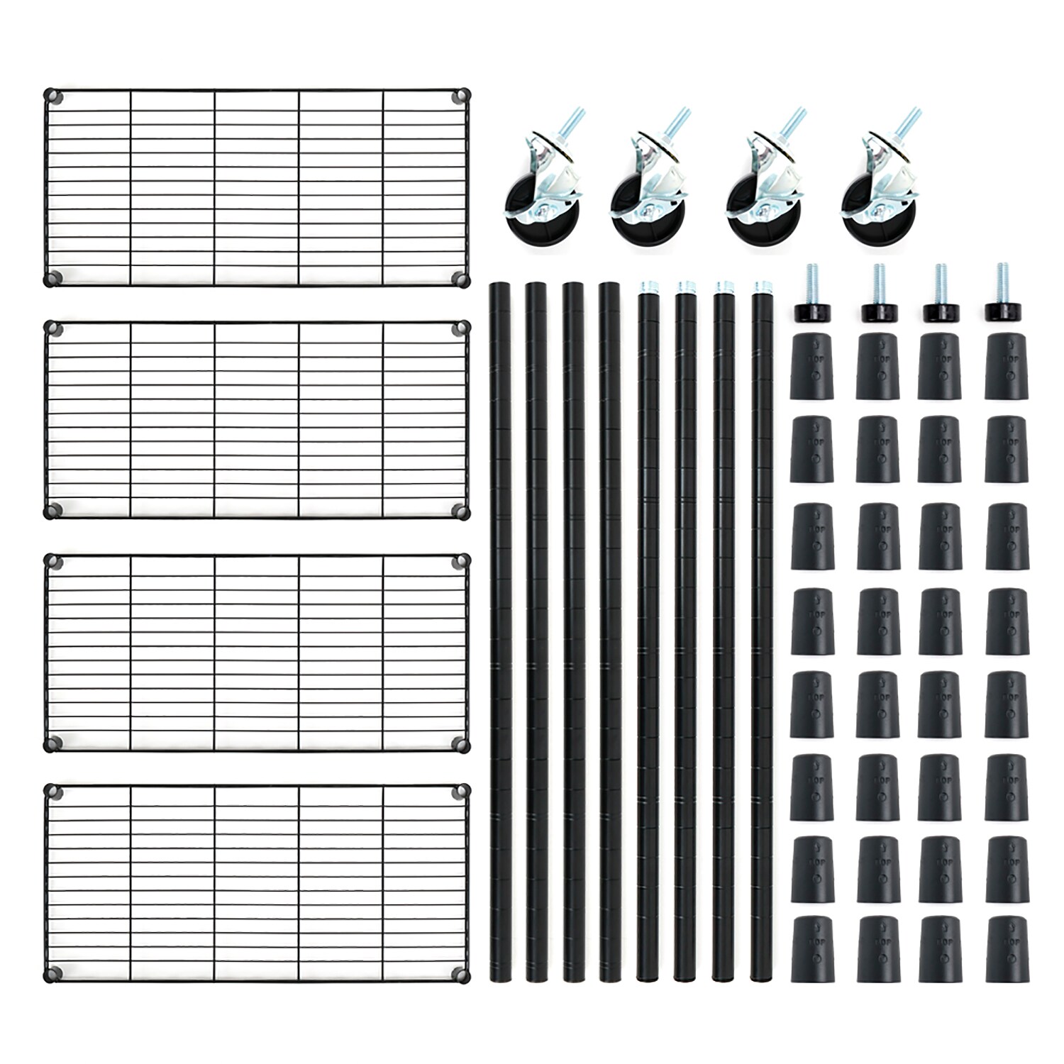 EFINE RL200-4W Free-Standing-Shelving - View #6