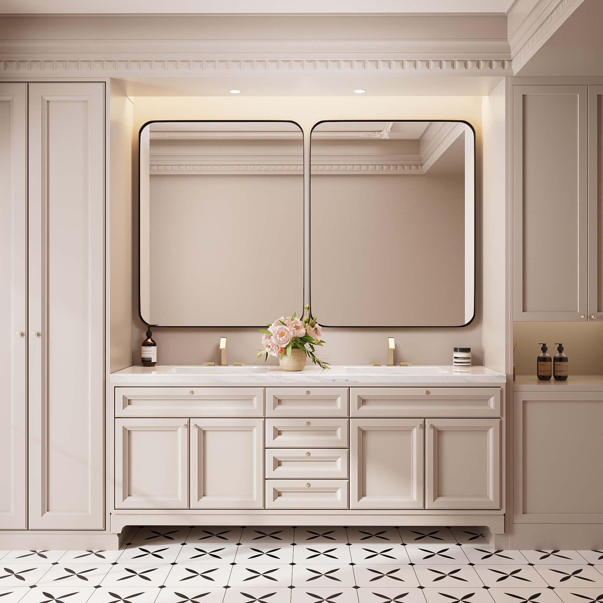 FurniFusion SF-Y-4032-B Decor-Mirrors - View #2