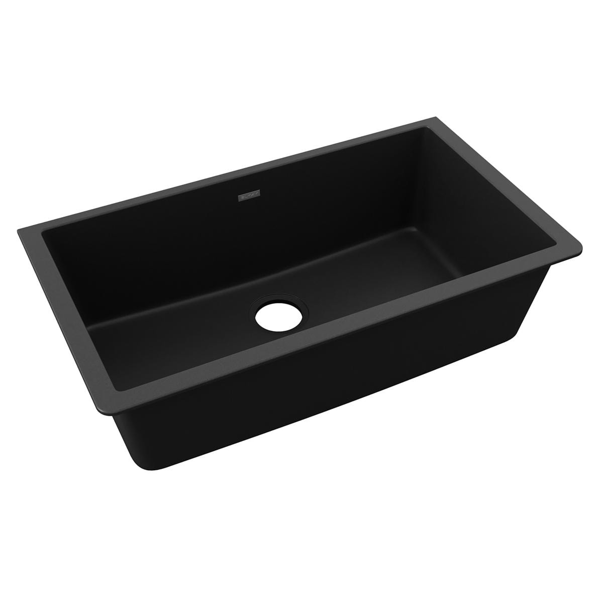 Elkay ELGRU13322BK0 Undermount 33-Inches x 18.46-Inches Quartz Single bowl Kitchen Sink