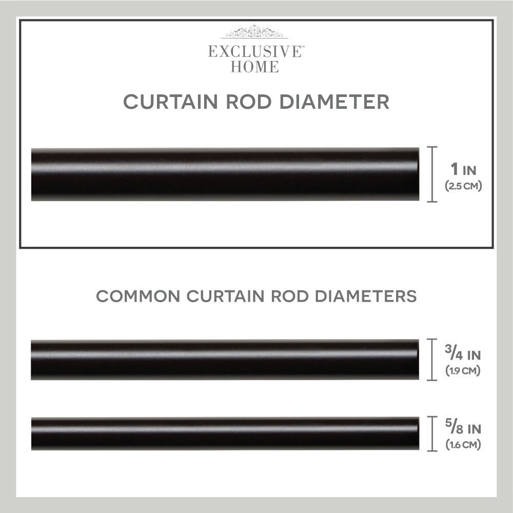 Exclusive Home ER1021-05 66120 Curtain-Rods - View #3