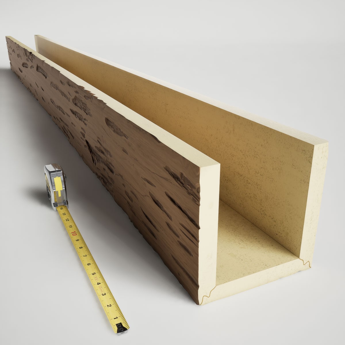 Ekena Millwork BMPC3C0040X100X168TF Faux-Beams - View #6