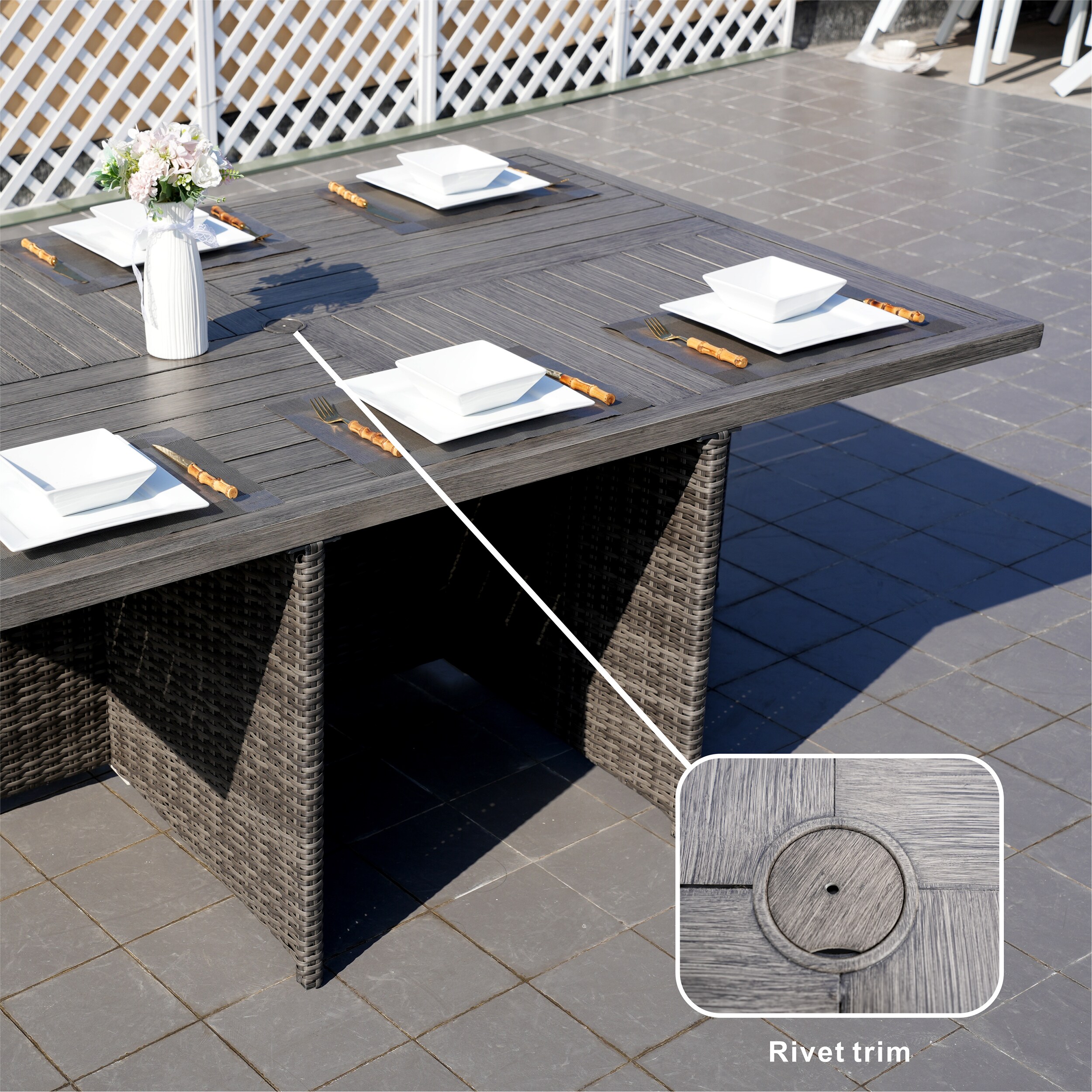 Moda Furnishings MOD-3234A-GR Patio-Dining-Sets - View #5