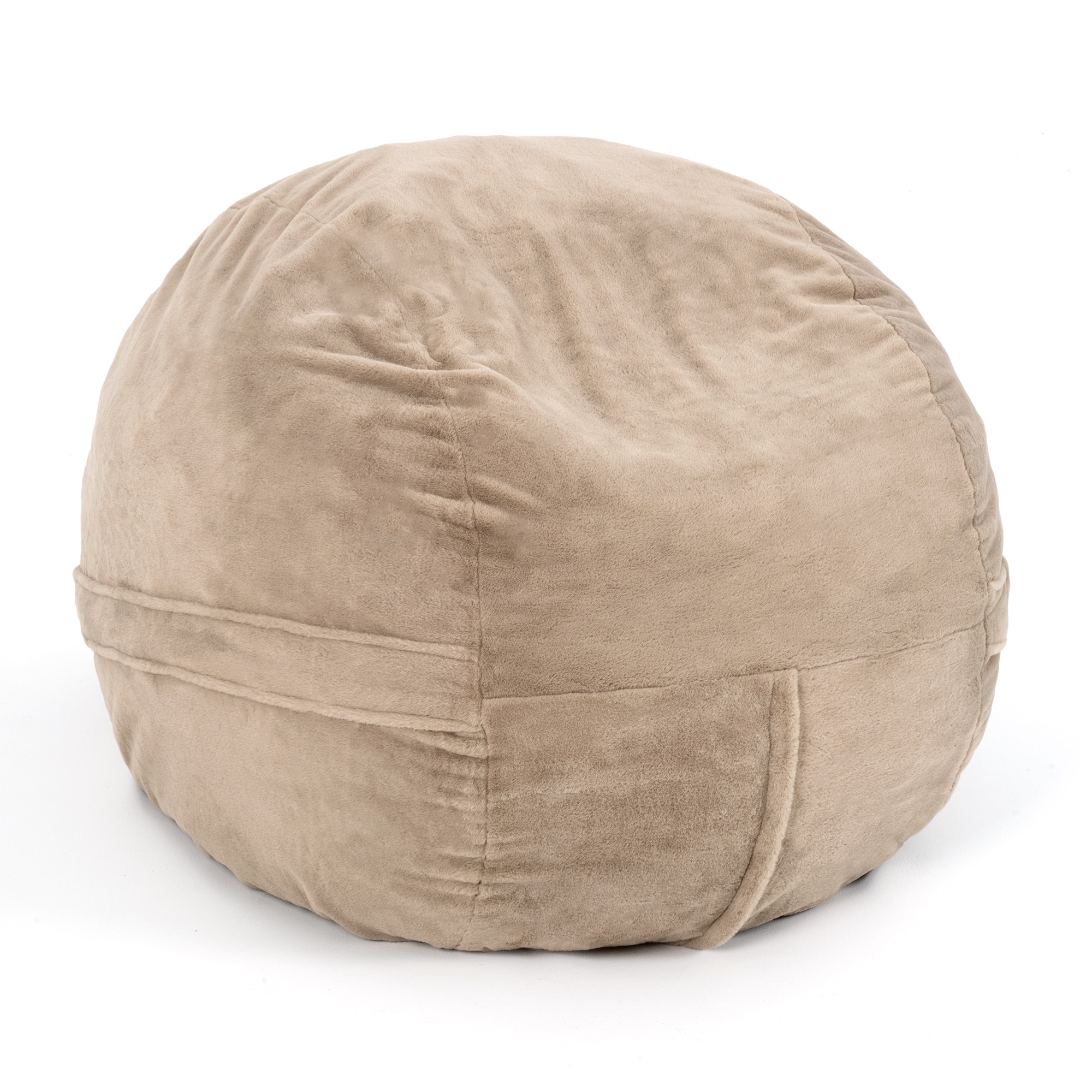 PamaPic BBC-YX-B-ML1 Beige Bean Bag Chair