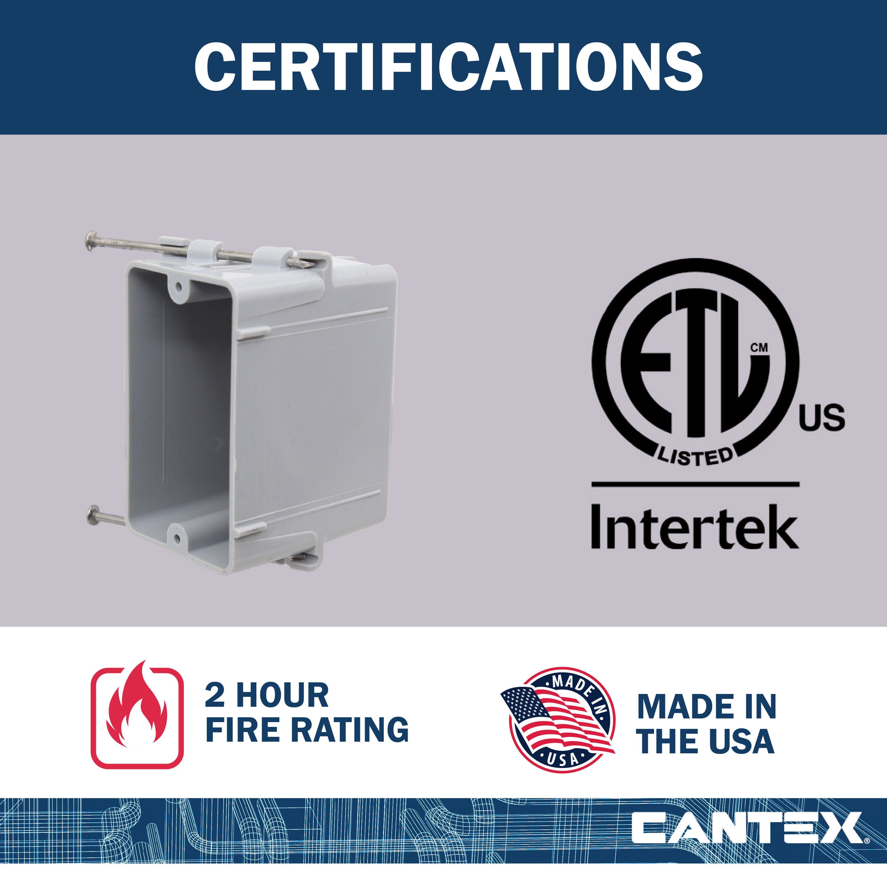 CANTEX LEZ18SNWV Electrical-Box - View #7