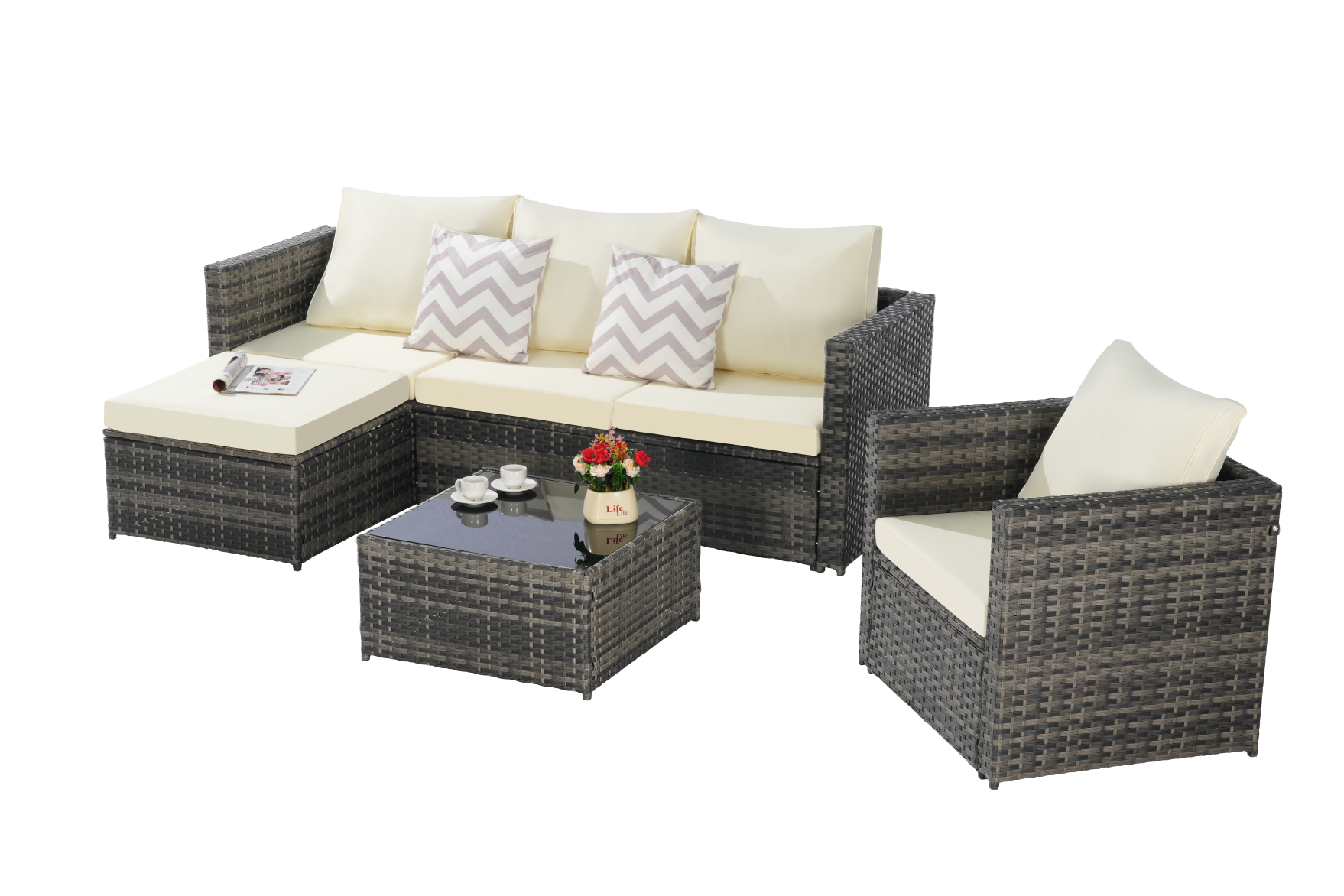 AAZJ JDS-W874S00052 Patio-Conversation-Sets - View #4