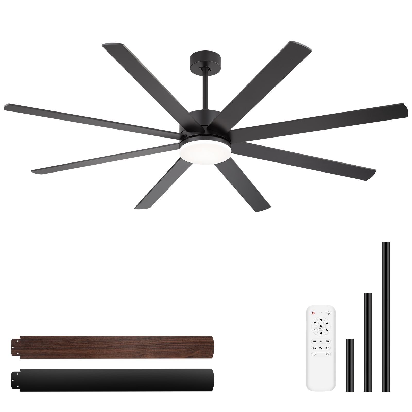 Breezary 23012-SN Ceiling-Fans - View #2