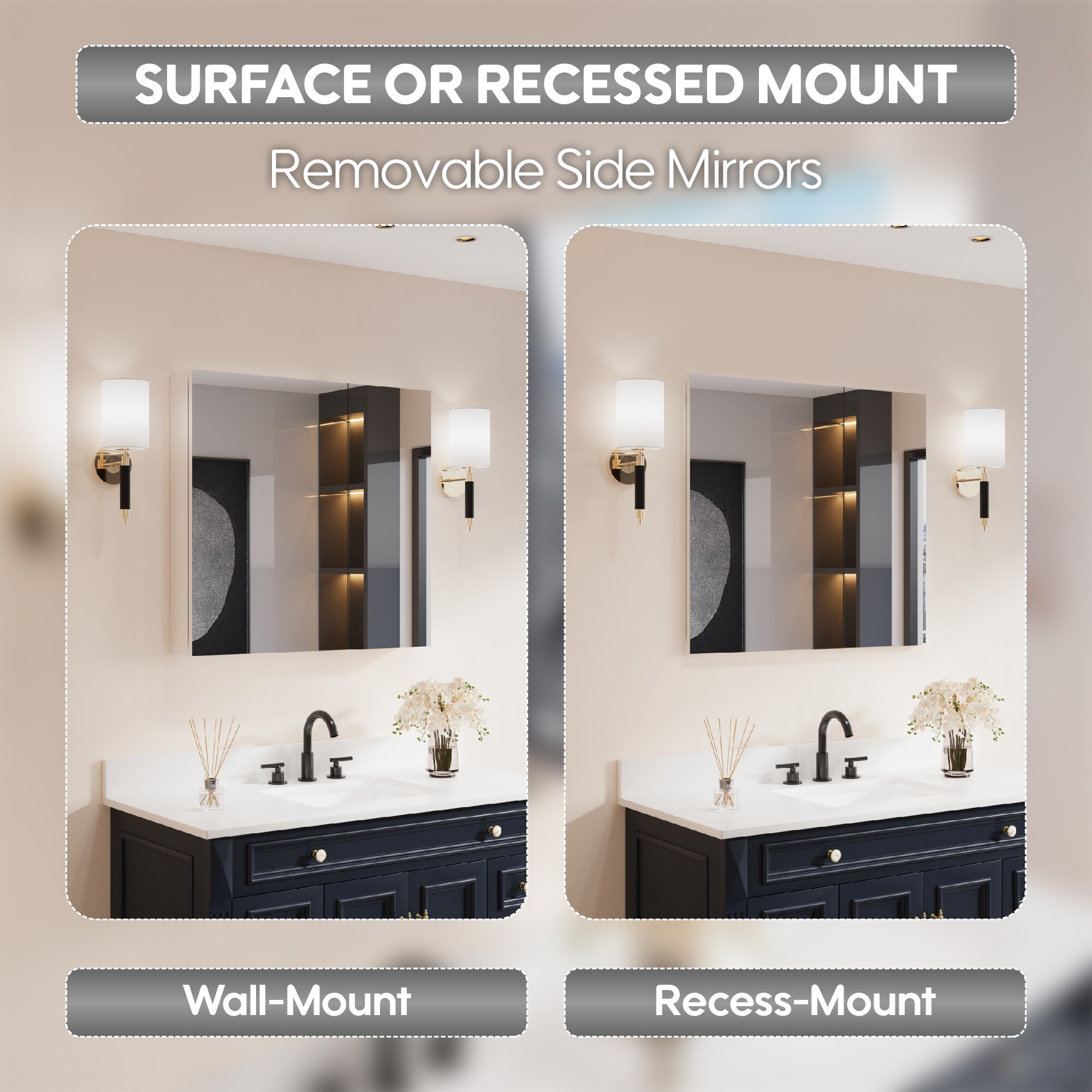 Forclover MRW-JG3230 Bathroom-Medicine-Cabinets - View #6
