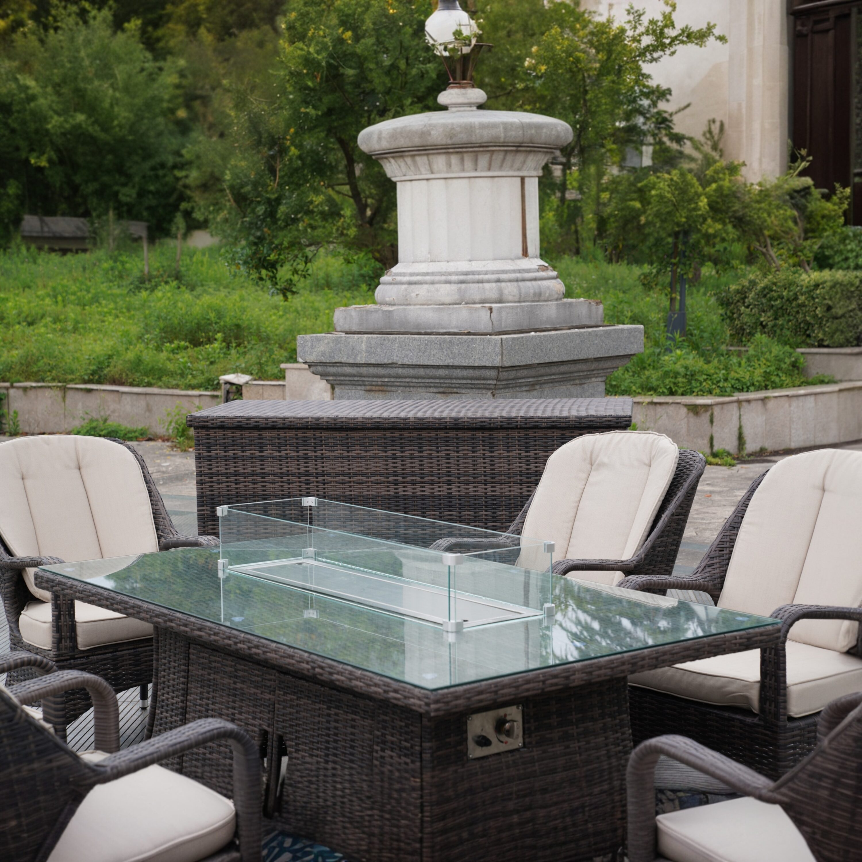 Direct Wicker DWG-06R009&3256B-BR Patio-Dining-Sets - View #6
