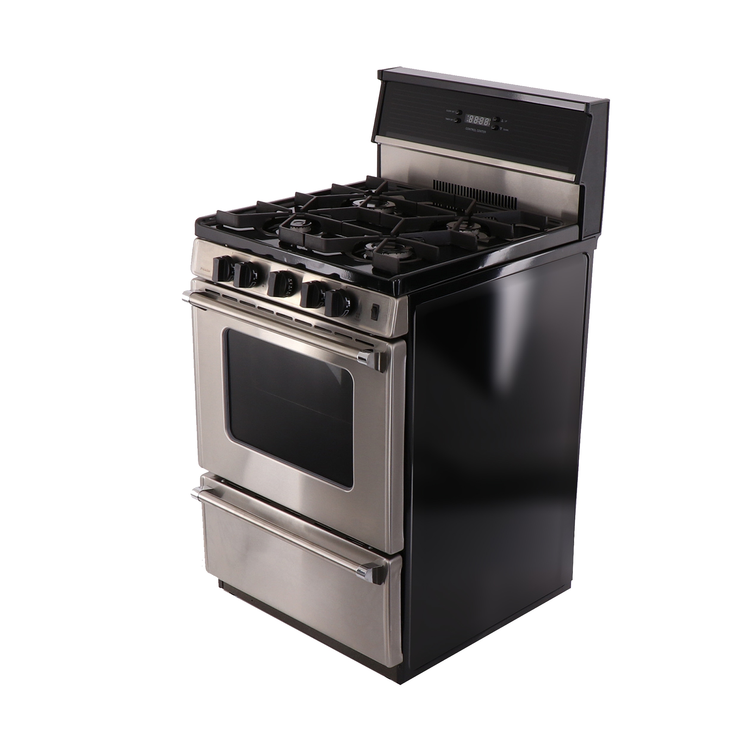 Premier 24-in 4 Burners 2.9-cu ft Freestanding Natural Gas Range ...