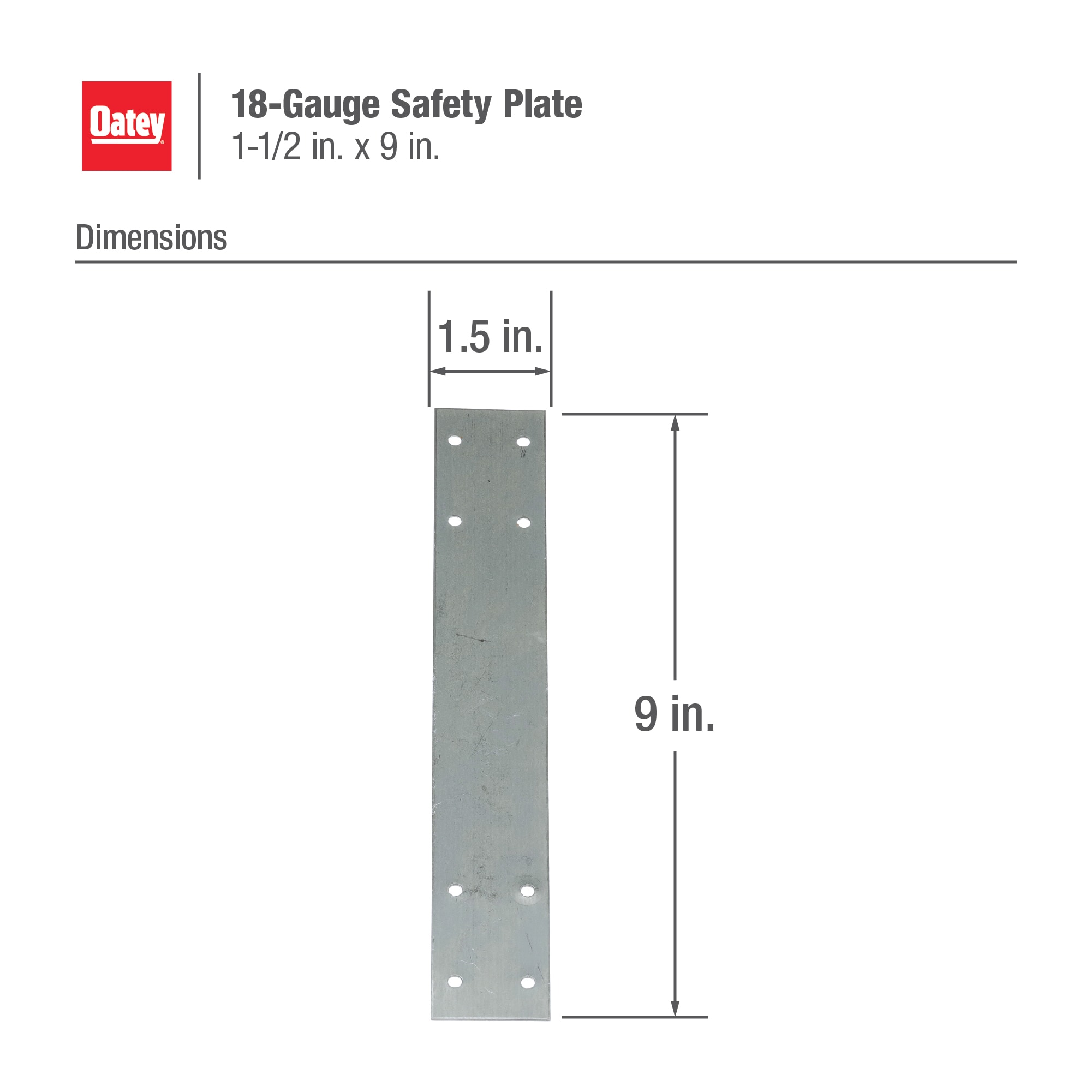 Oatey 335314 Pipe-Support-Clamps - View #3