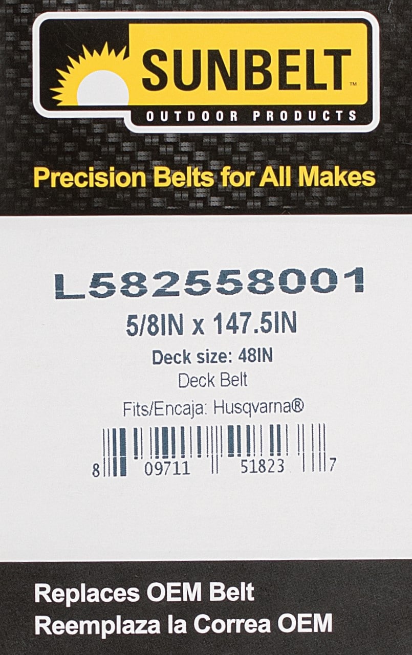 Sunbelt L582558001 Riding-Mower-Belts - View #5