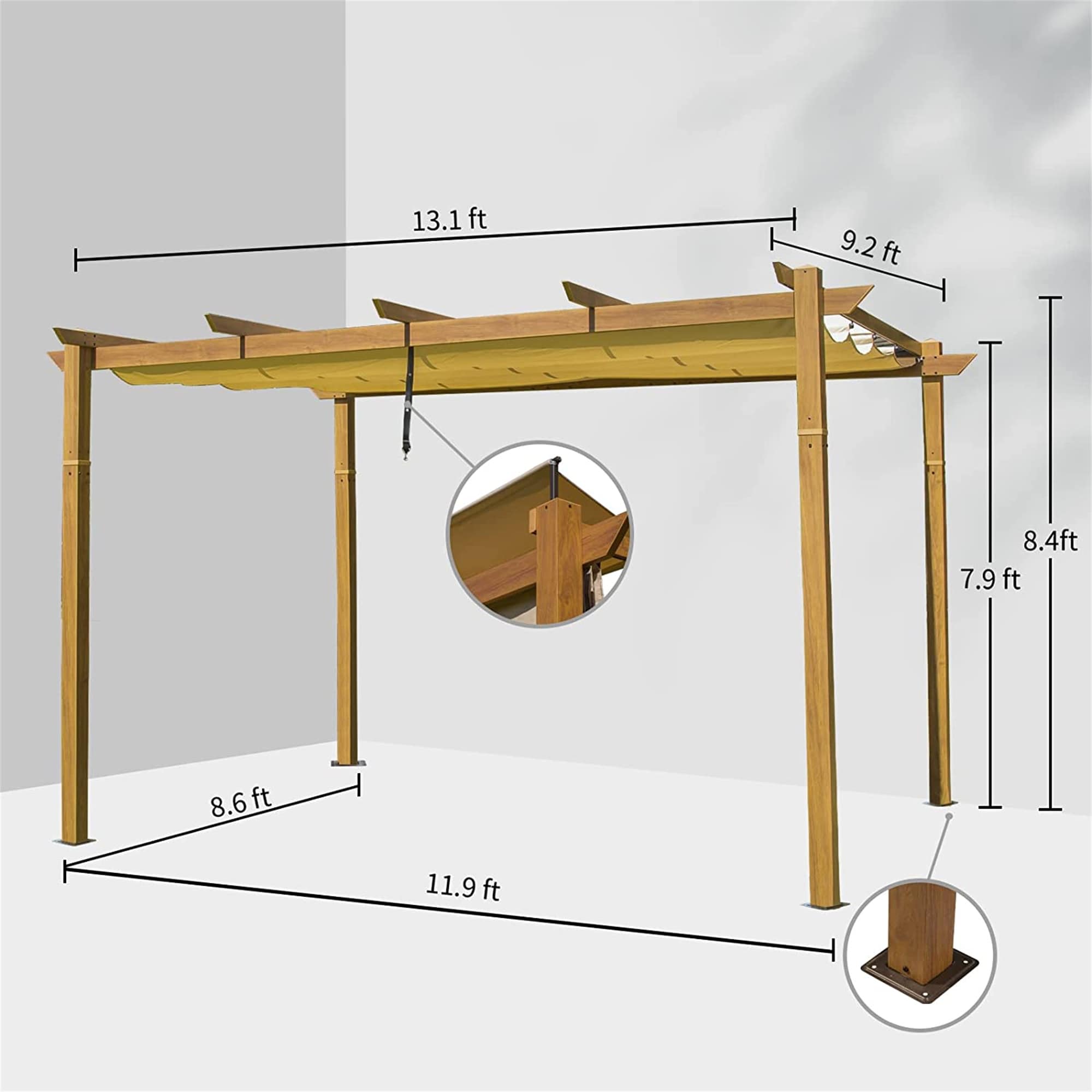 GDFStudio 321948 Wood-Resin-Gazebos - View #6
