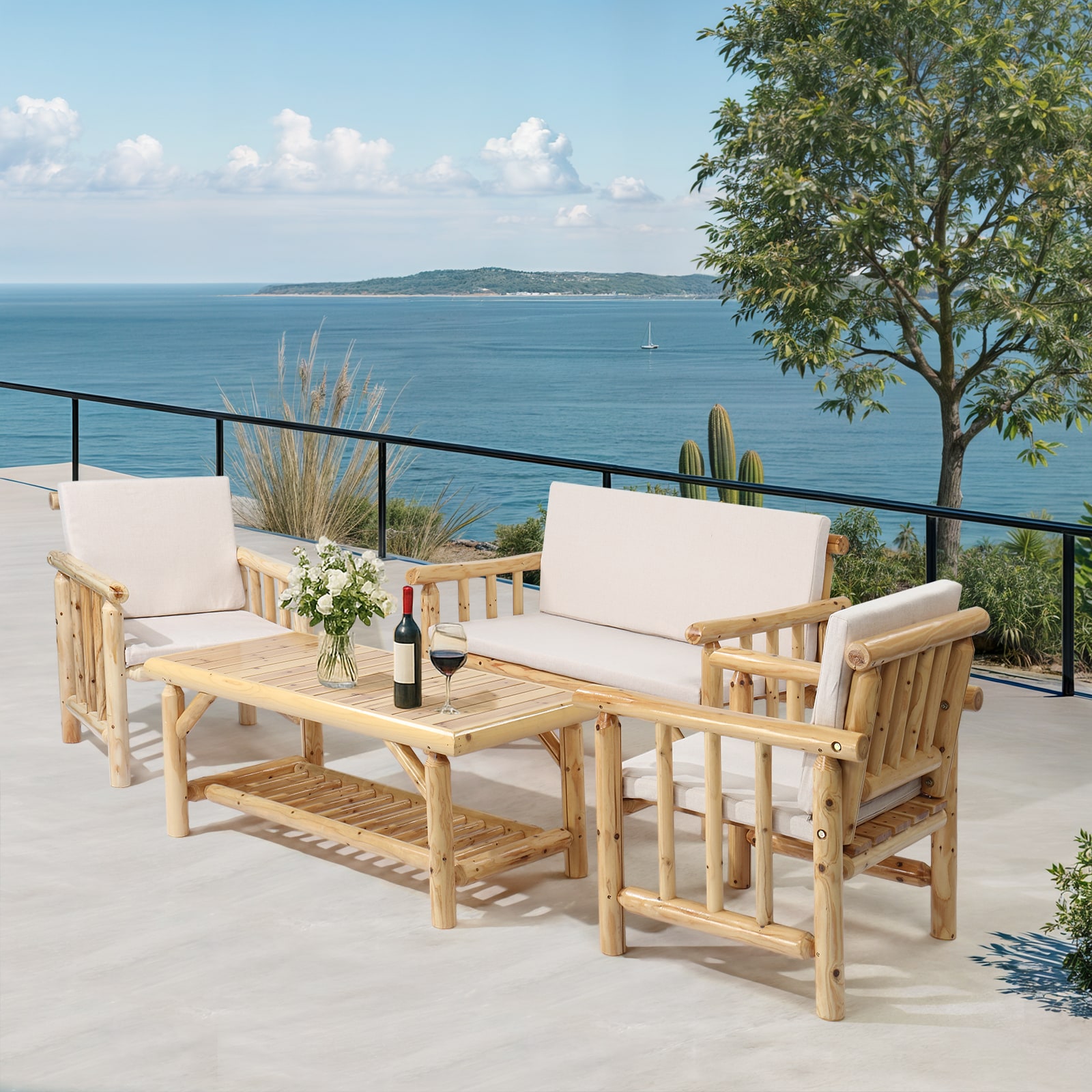 Outopee LO1G56001339-41 Patio-Conversation-Sets - View #11