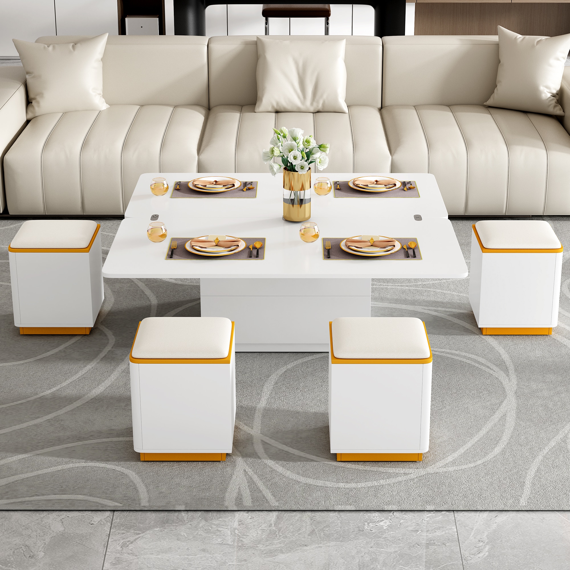 LUXEYARD DS-Y-N893-S000010K Coffee-Tables - View #2