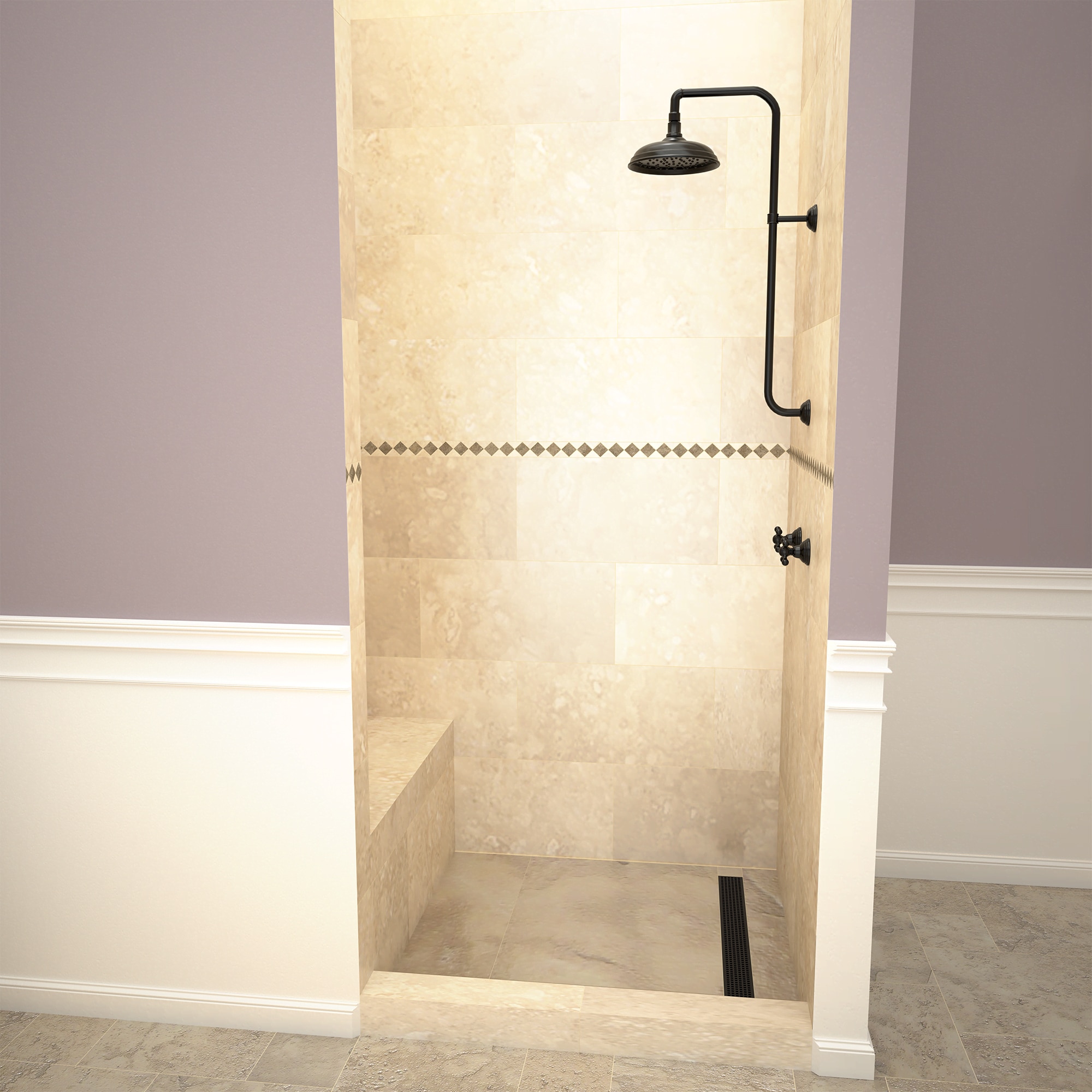 Tile Redi RT4848RMBRB48KIT Shower-Floors - View #5