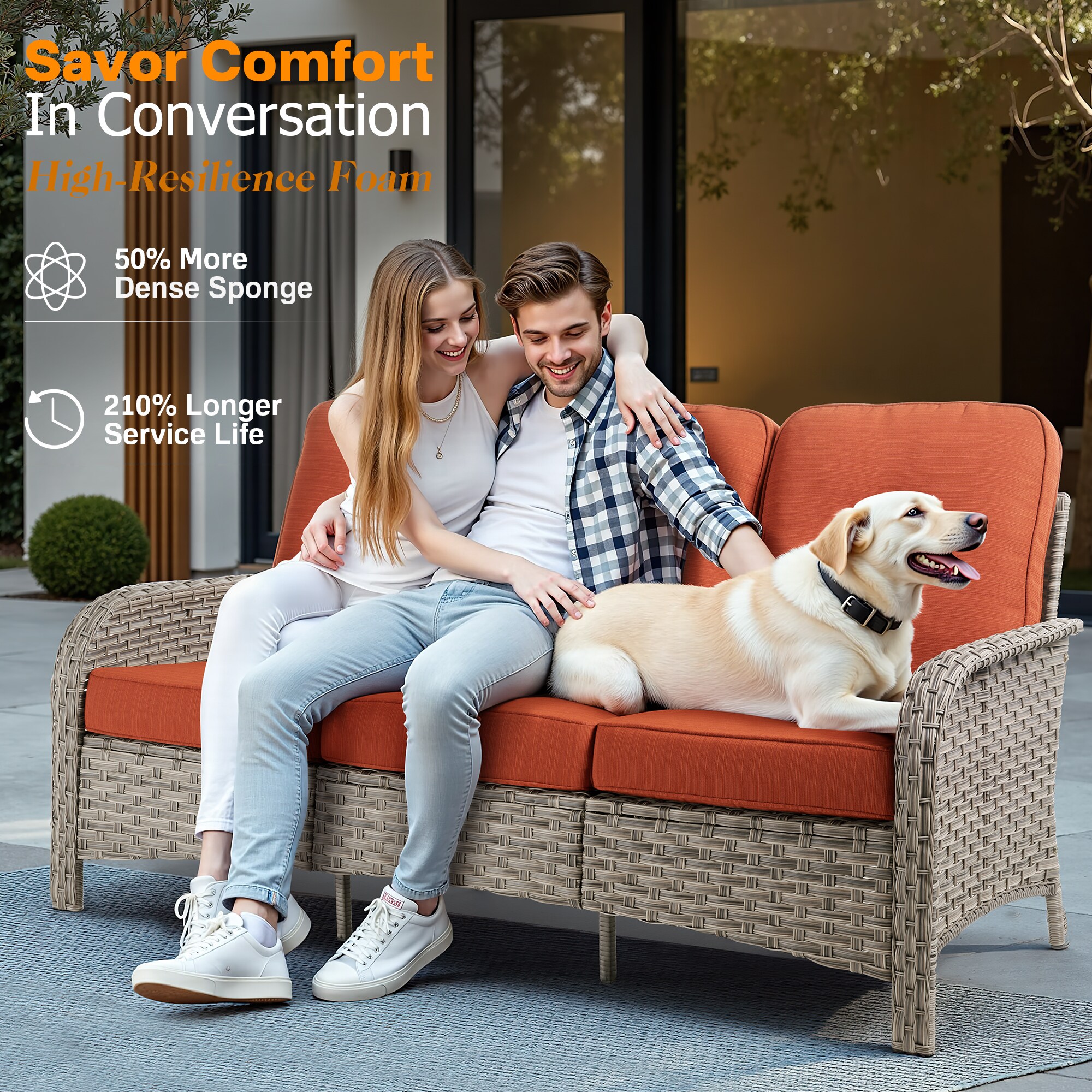 Ovios VNC804 Patio-Conversation-Sets - View #6