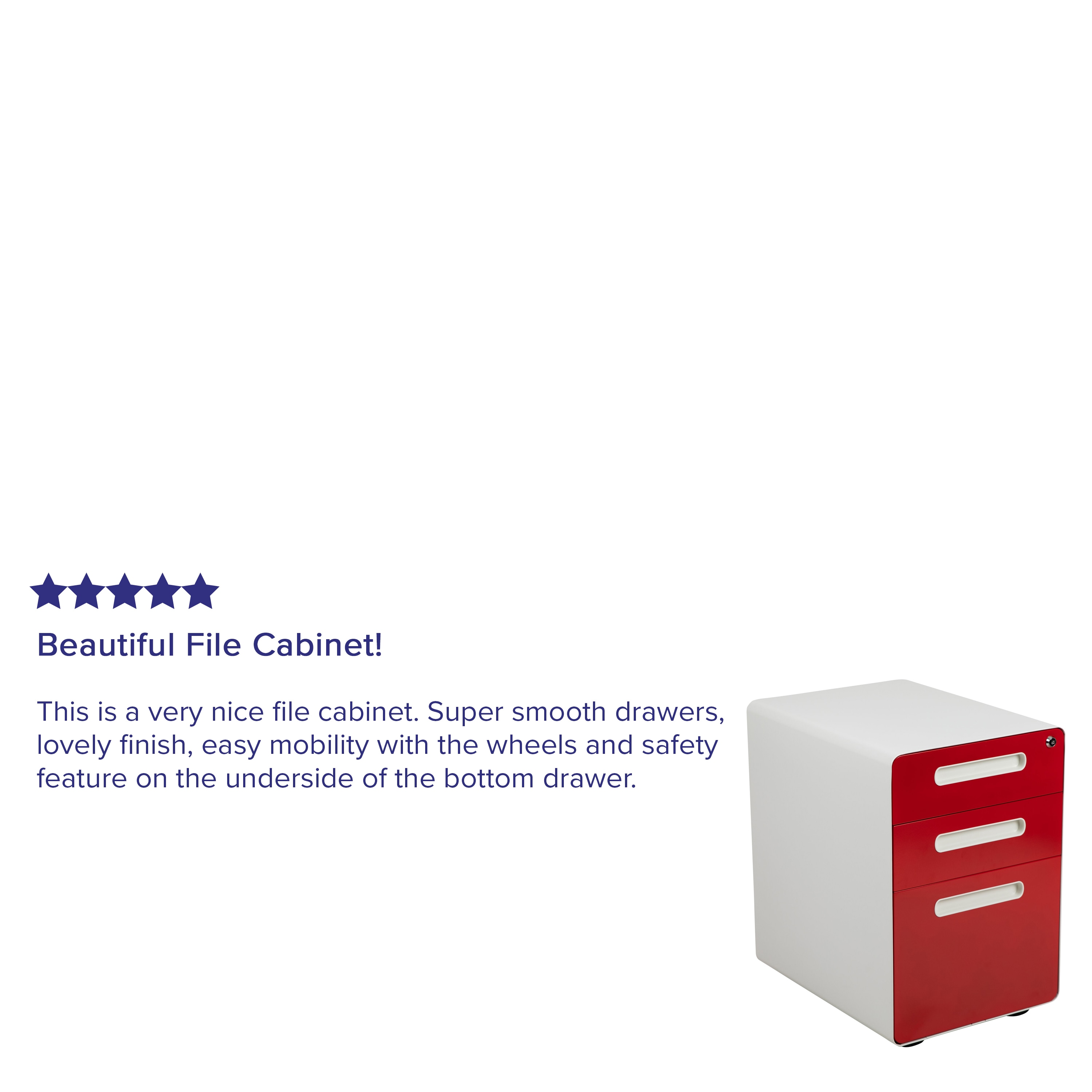 Flash Furniture 889142552642 Filing-Cabinets - View #4