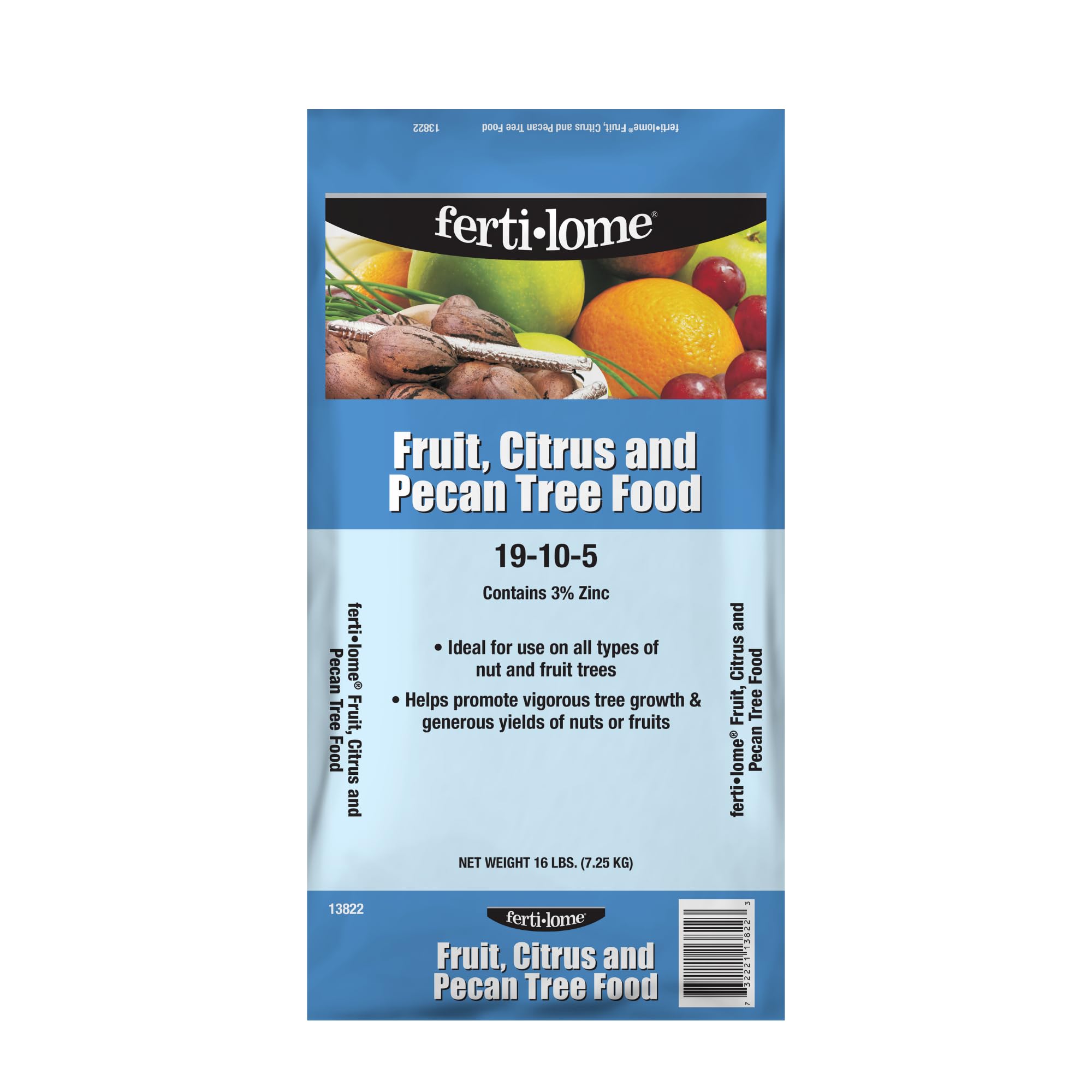 Fertilome ferti-lome Fruit Citrus Pecan Tree Food 19-10-5 (16 lbs.)