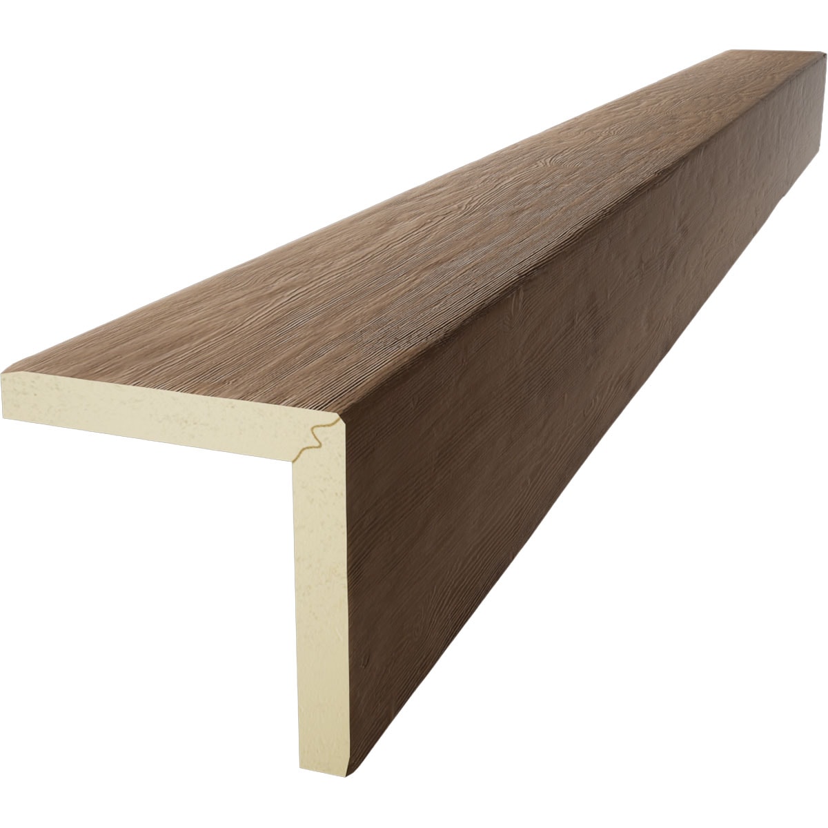 Ekena Millwork BMRS2C0040X040X096TF Faux-Beams - View #5