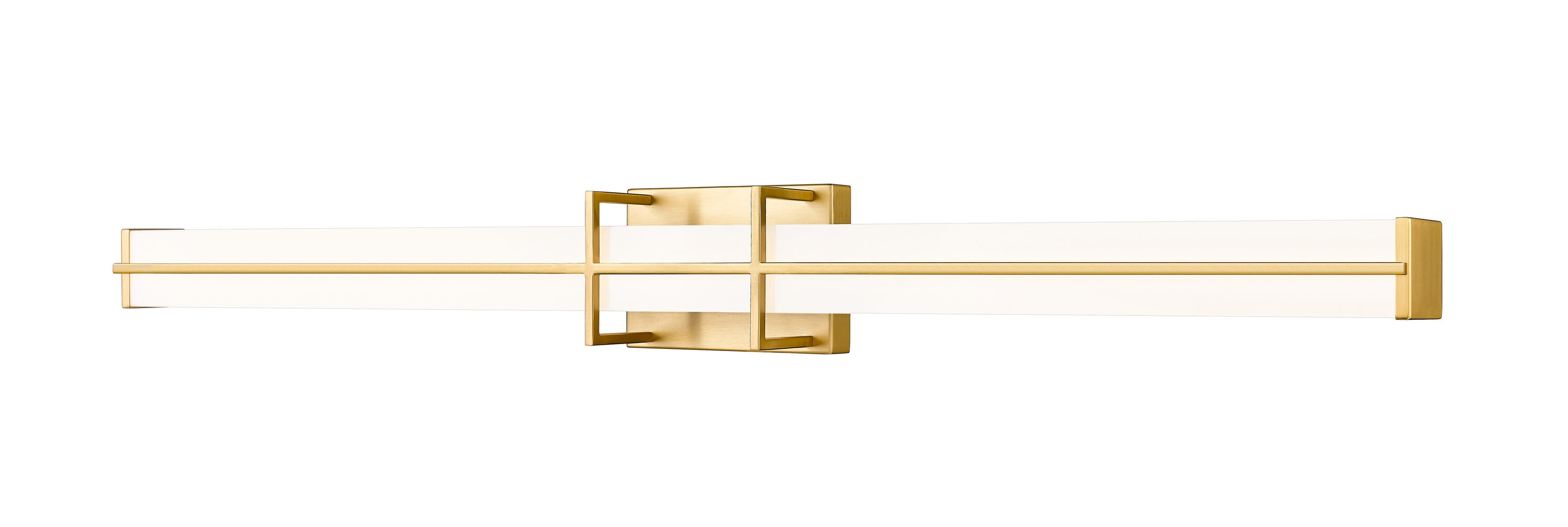 Z-Lite 1011-40W-MGLD-LED Harrison 40-in 1 -Light Gold Integrated LED Modern/contemporary Vanity light