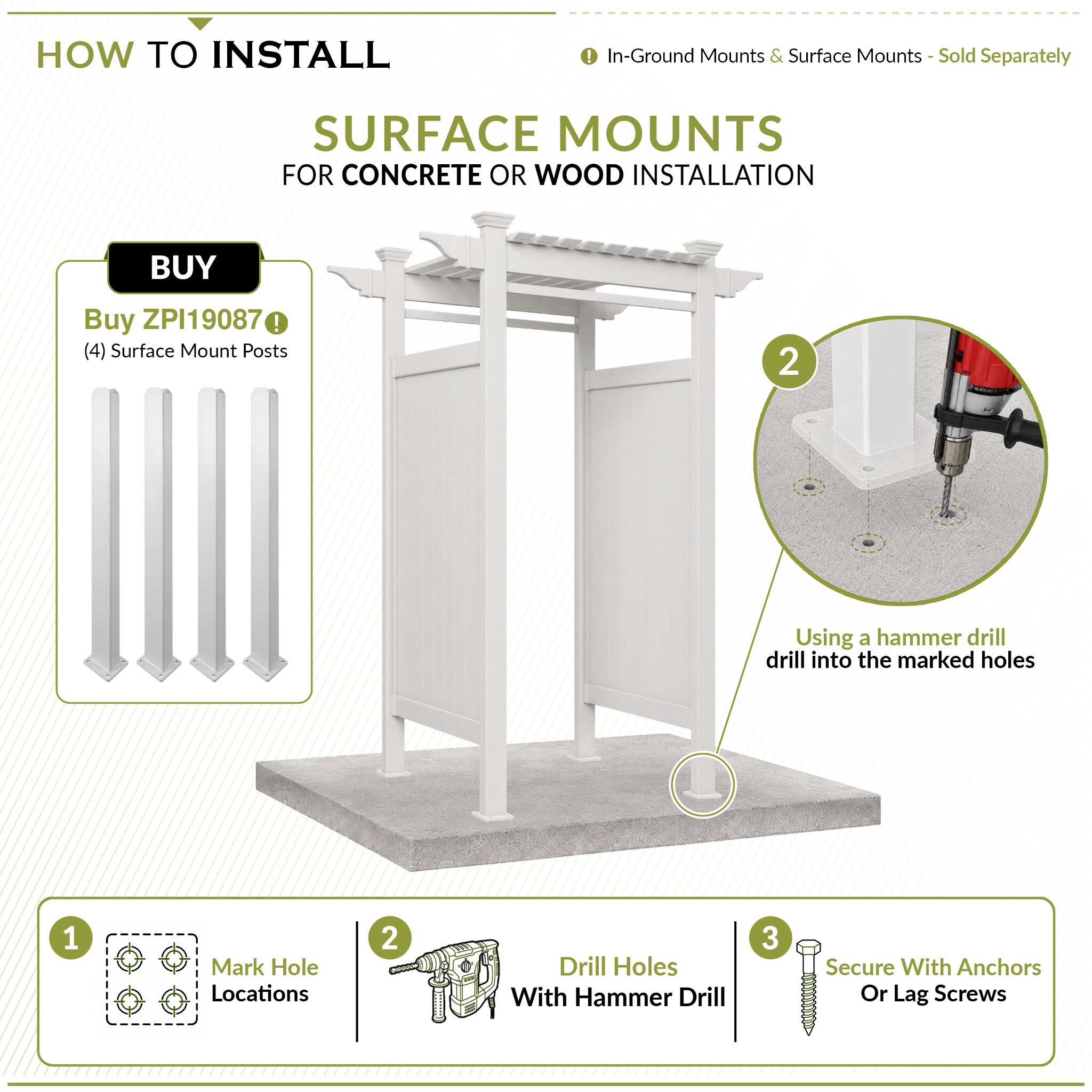 Zippity Outdoor Products ZP19024 Outdoor-Showers - View #8