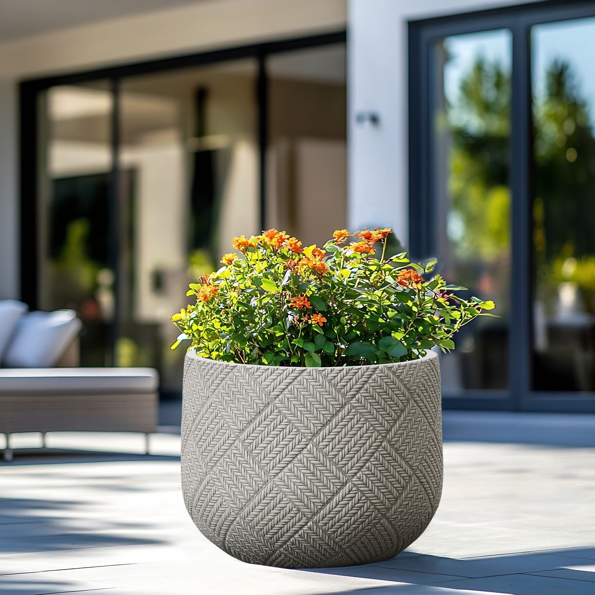 LuxenHome WHPL2339-S Planter-Window-Box - View #3