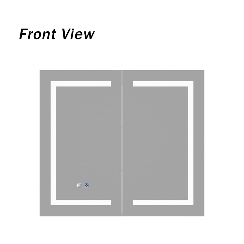 Homsee V-KF390074-01 Bathroom-Wall-Cabinets - View #6