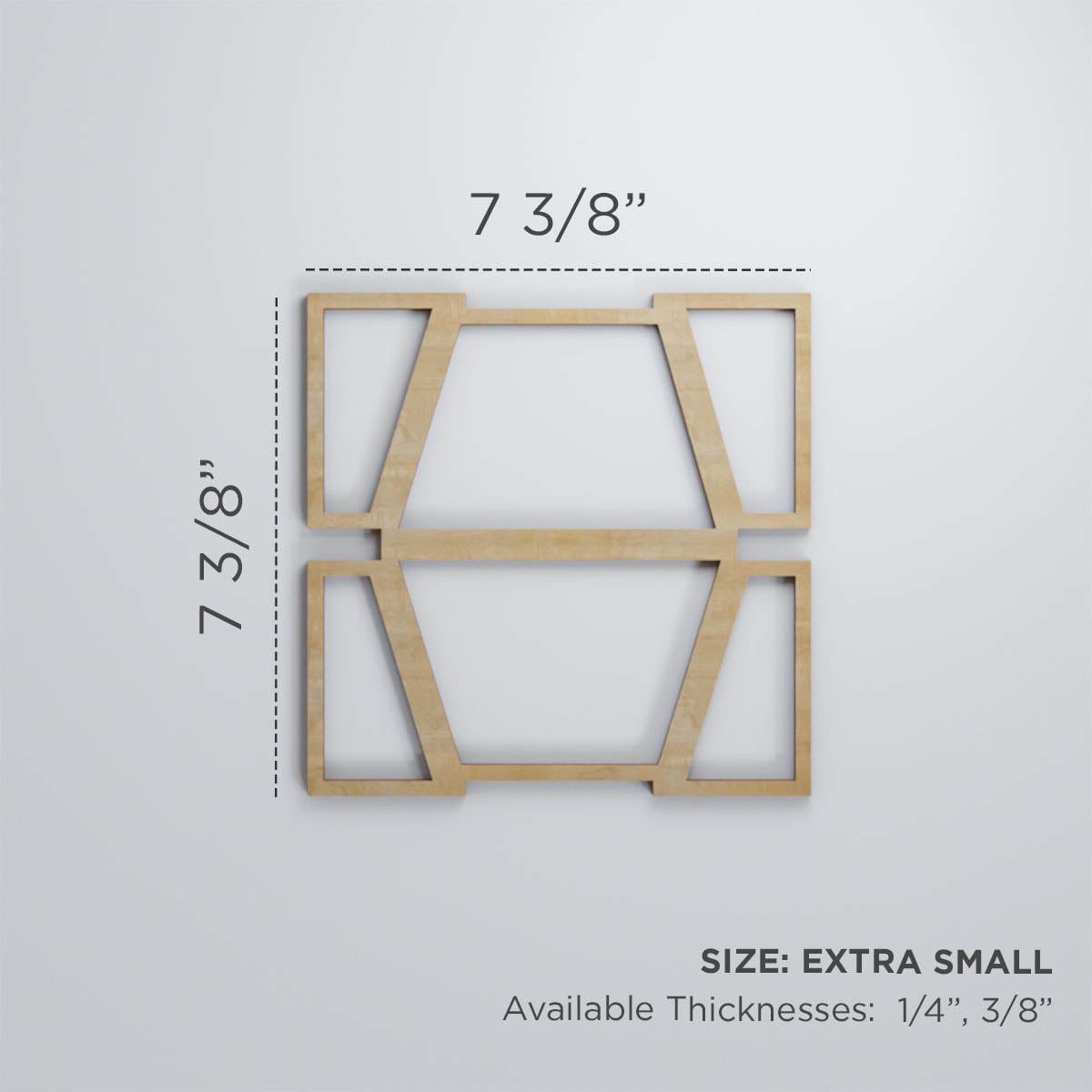 Ekena Millwork WALW08X08X0250GLYWA Wall-Panels - View #3