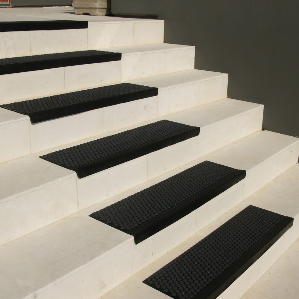 4 = Step 10" X 36"' 100% Rubber Outdoor Stair Treads 