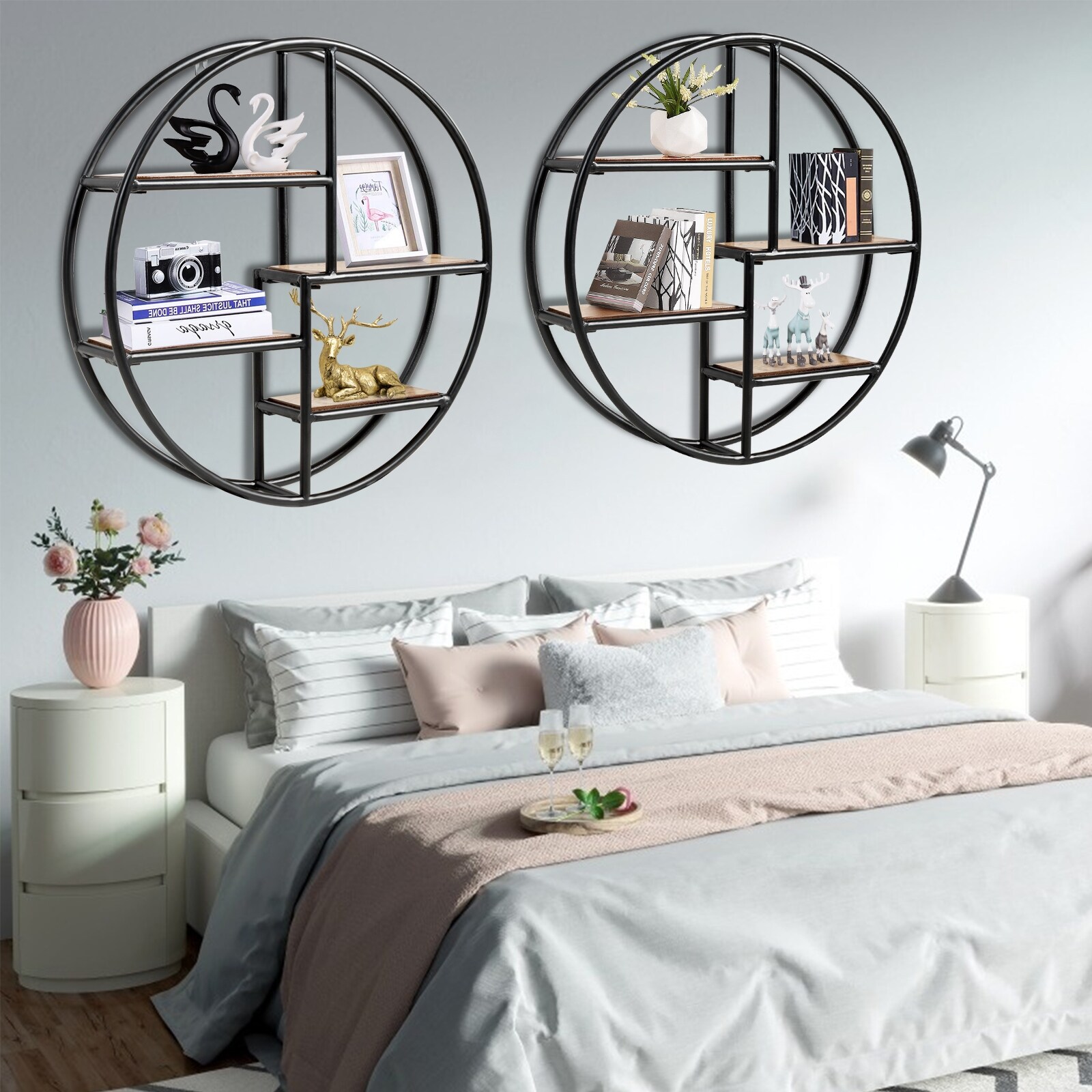 Slickblue D-CO-27336WH Wall-Mounted-Shelving - View #6