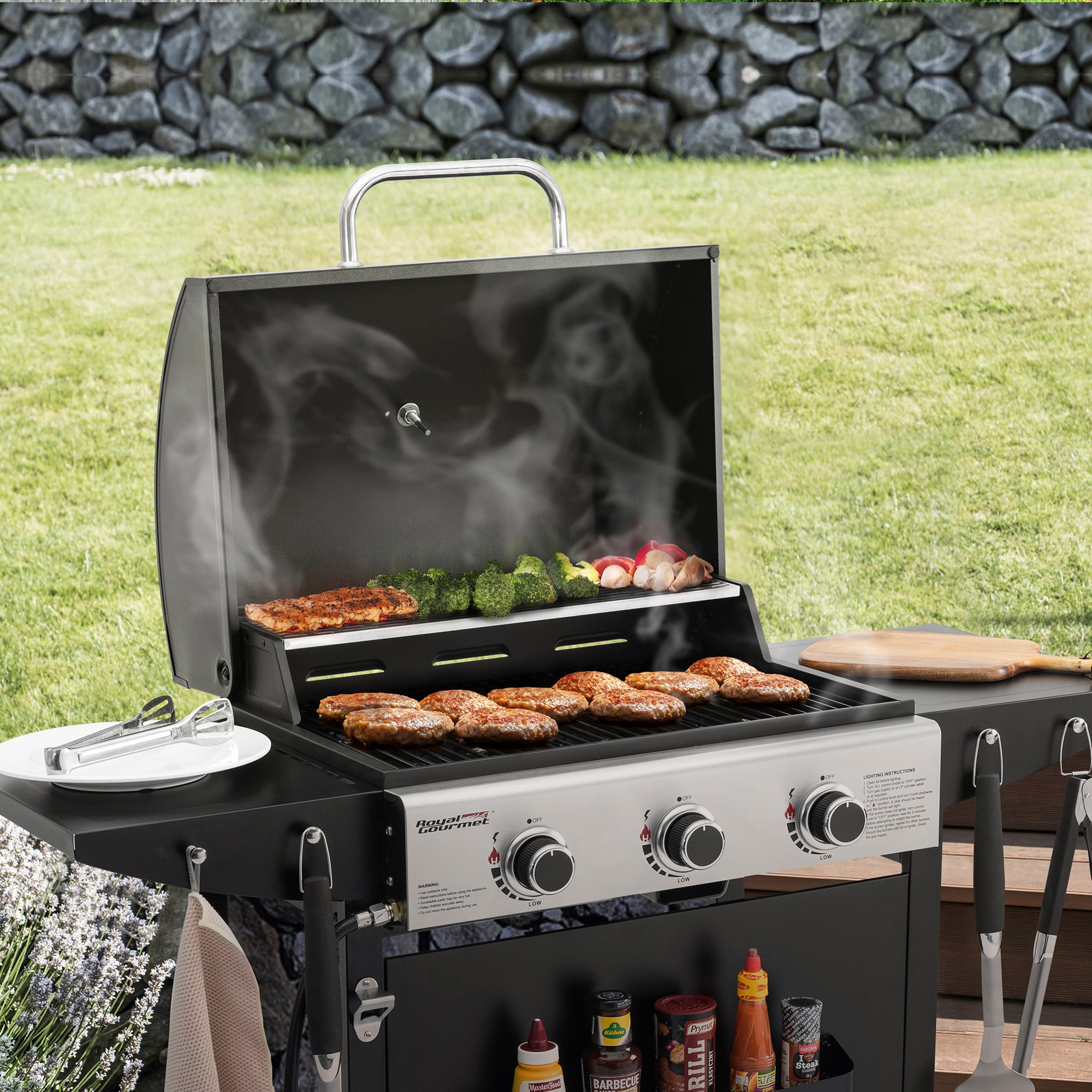 Royal Gourmet GH3001H Gas-Grill - View #3
