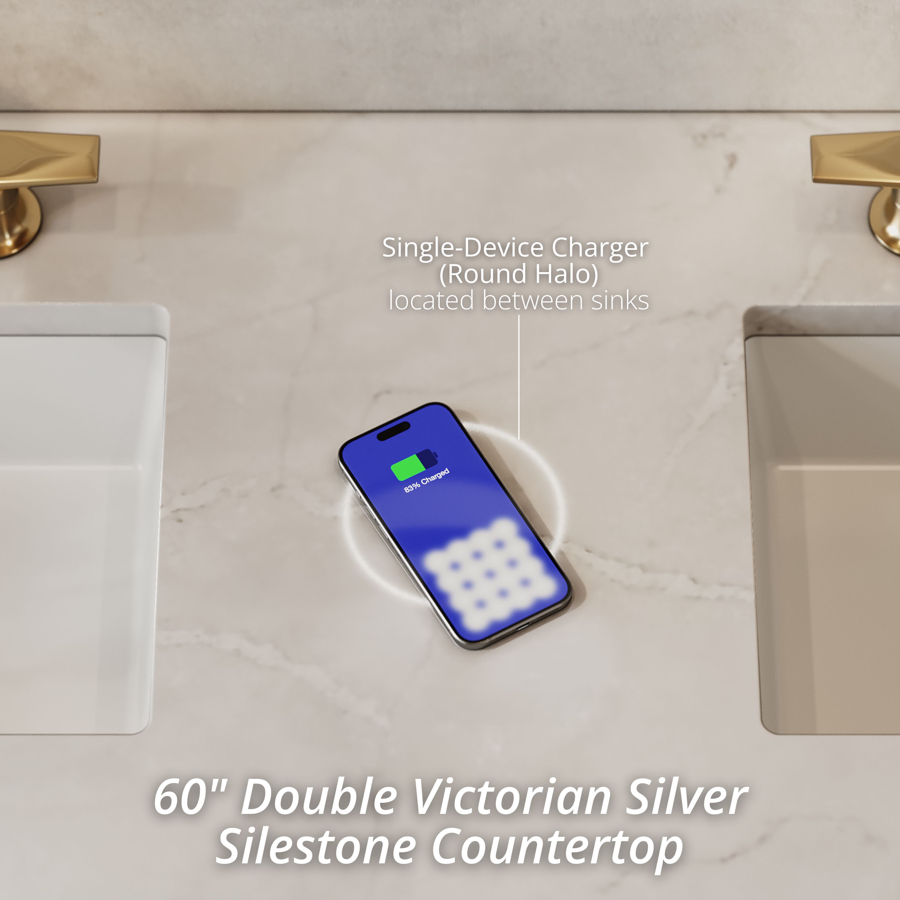 James Martin Vanities 503-V60D-SC-FVSL Bath-Vanity-Combo - View #3