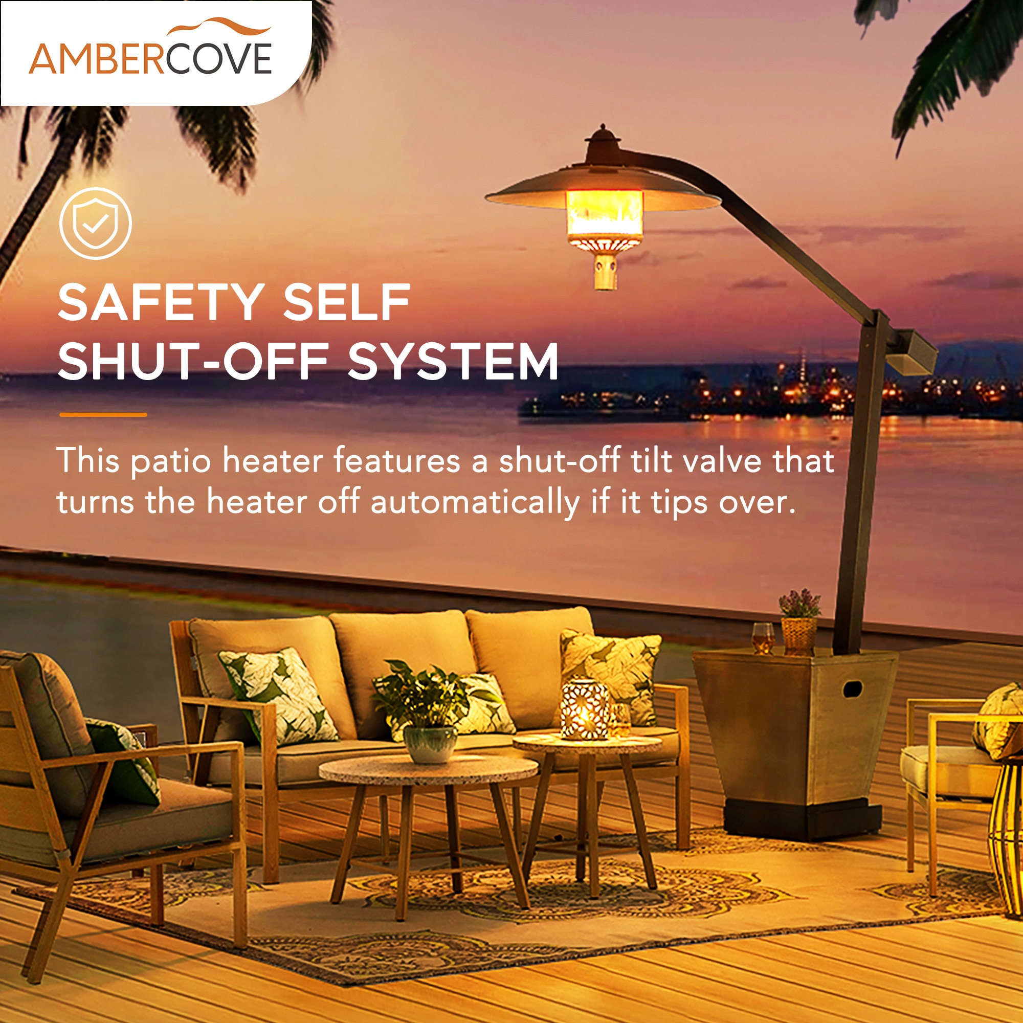 AmberCove A306007400 Outdoor-Gas-Patio-Heaters - View #8