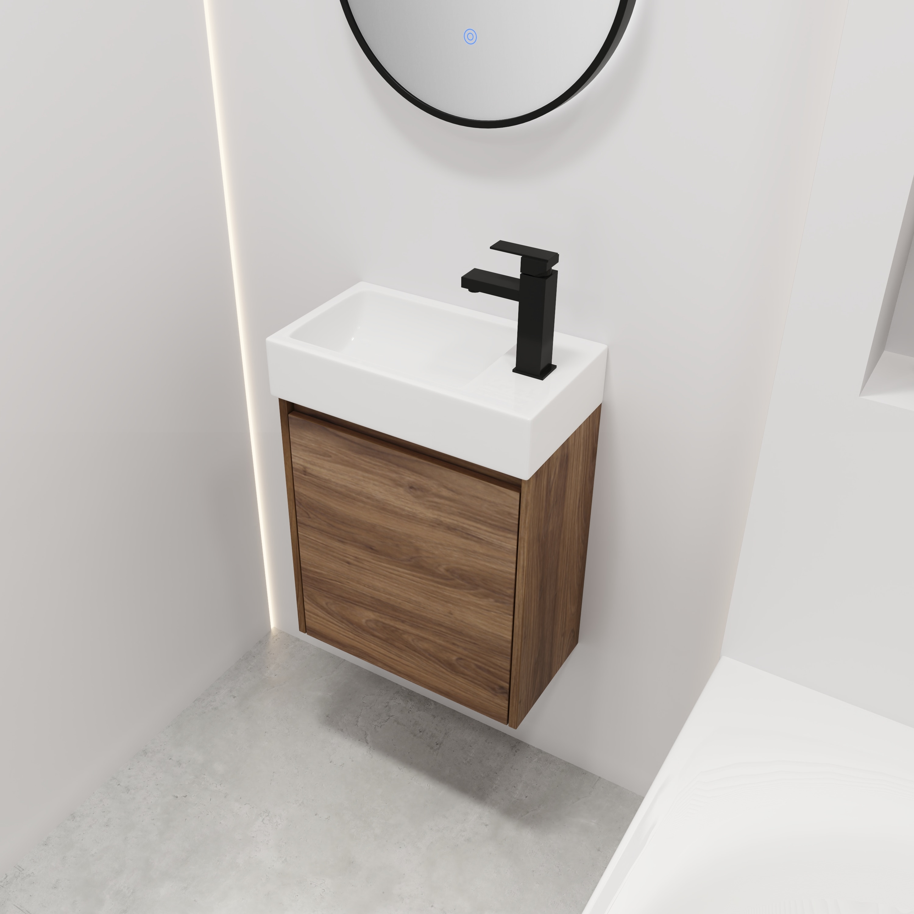 WELLFOR GLEM-66398 Bath-Vanity-Combo - View #3