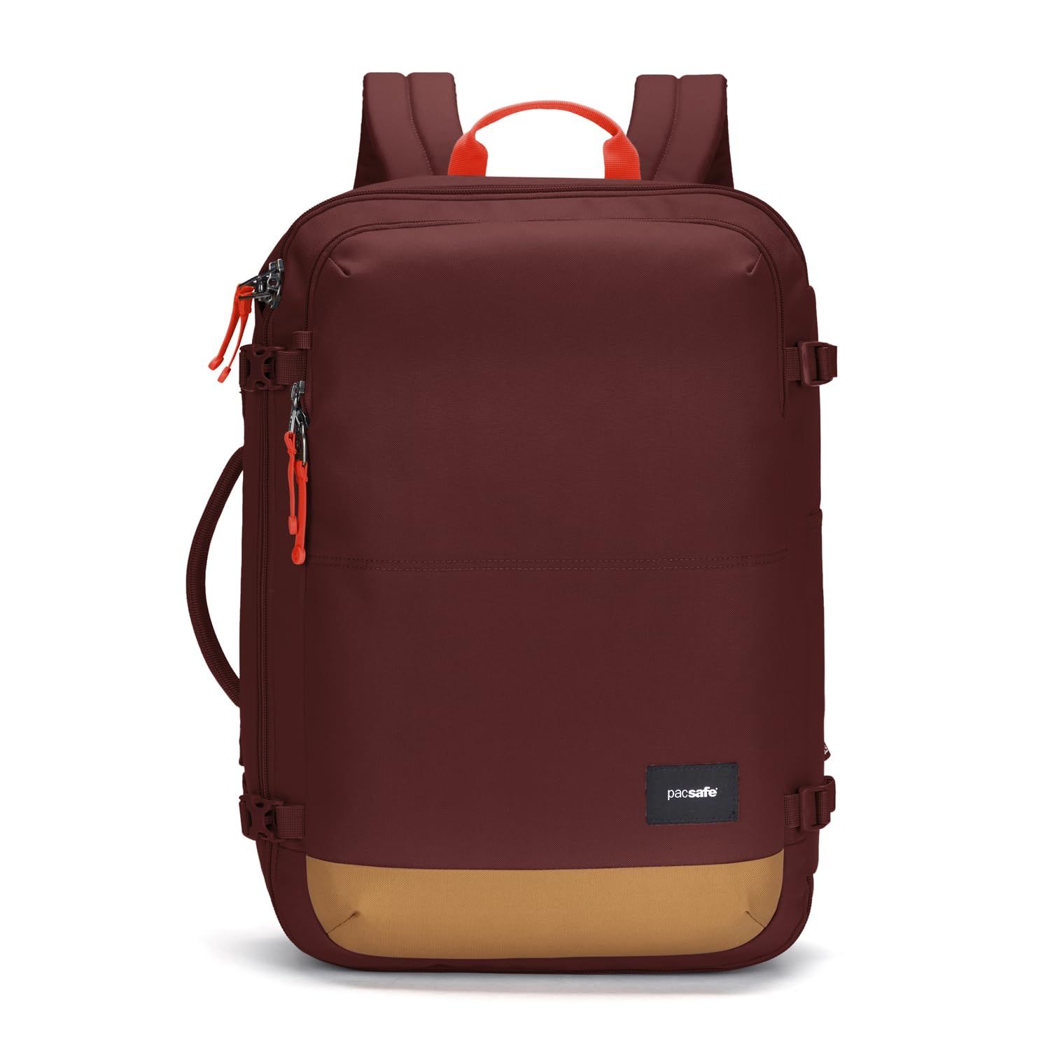 Pacsafe GO 34L Carry-on Backpack  Garnet Red