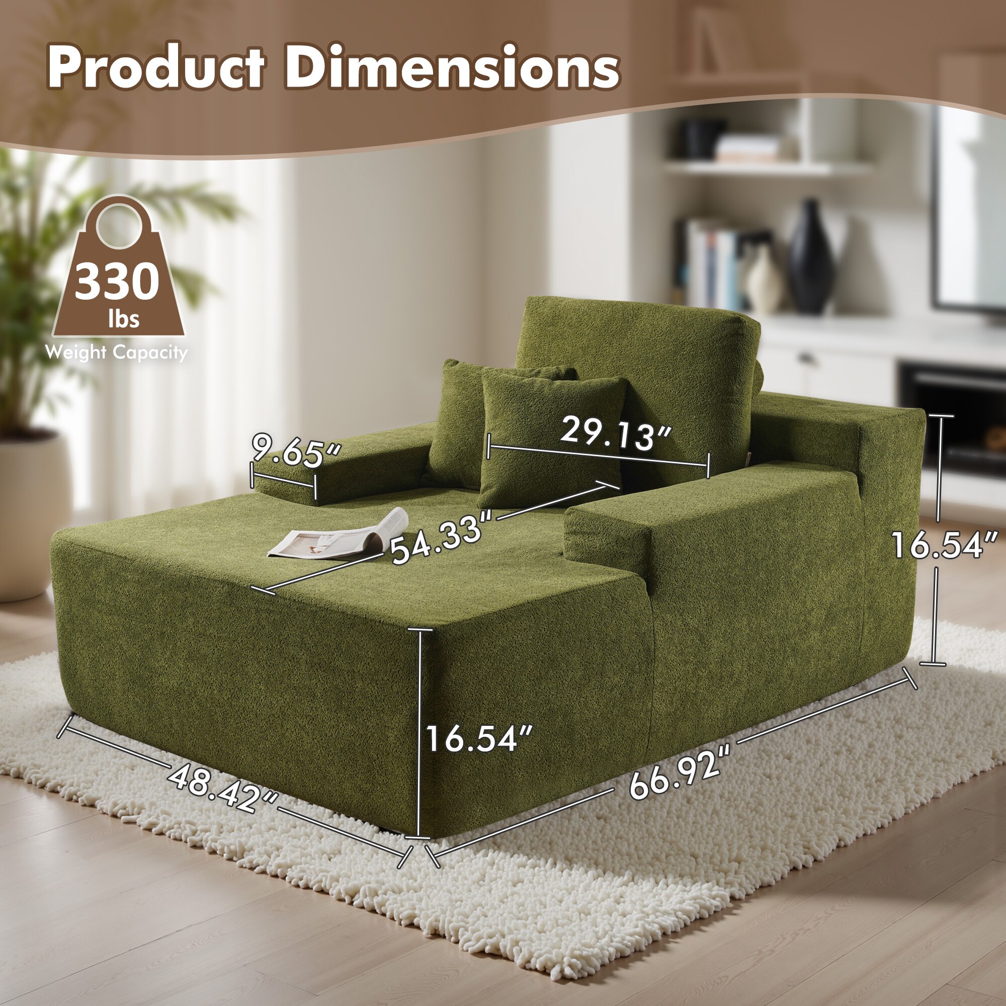 Pouuin SJO-JO670 Sofas-Loveseats - View #2