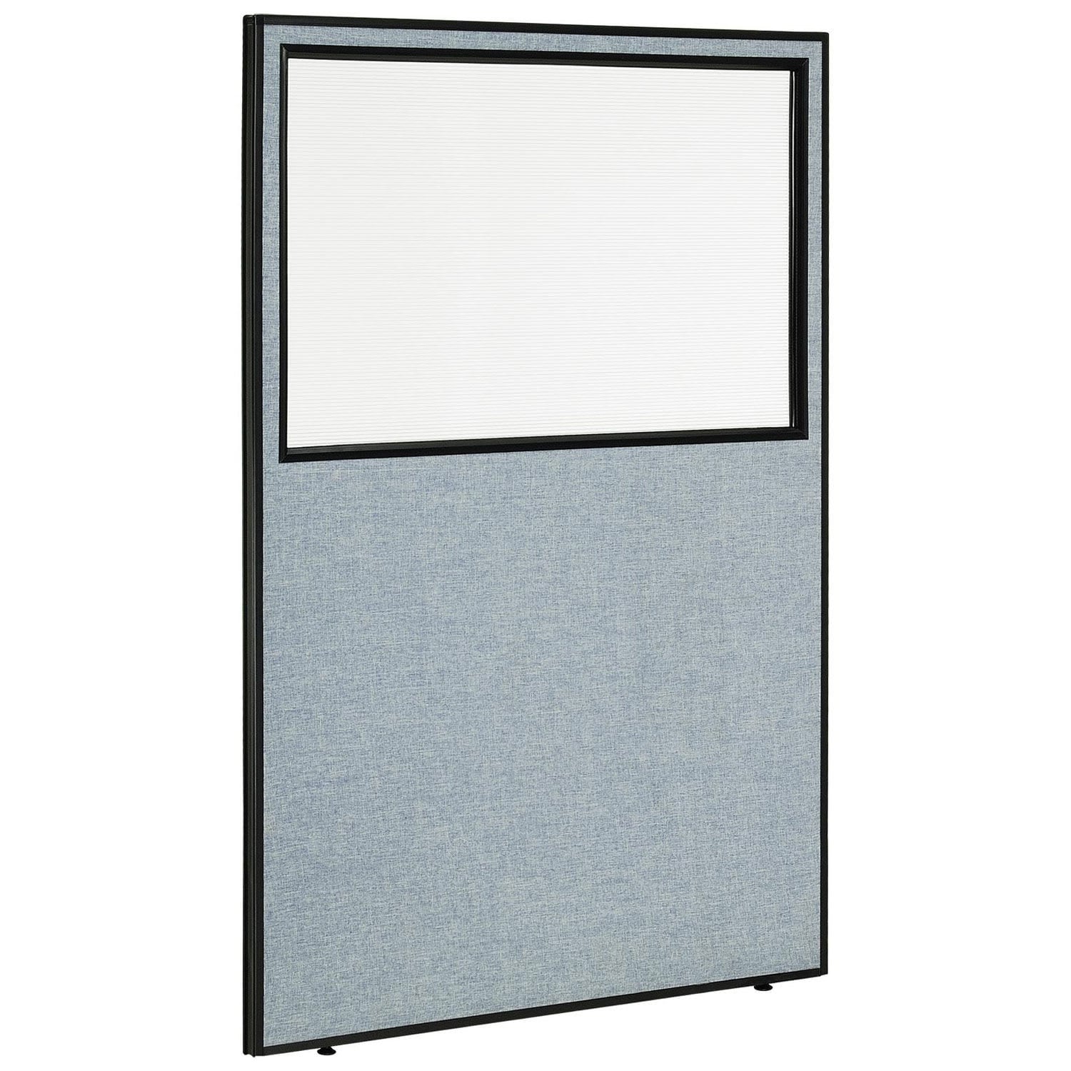 Global Industrial 694664WBL Office Partitions are a build-your-own system whether you need to create one cubicle or an entire office