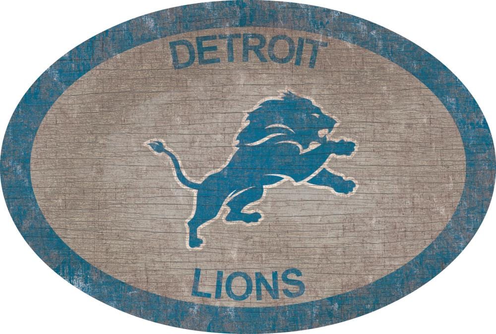 Detroit Lions Halloween Wall Art 12in