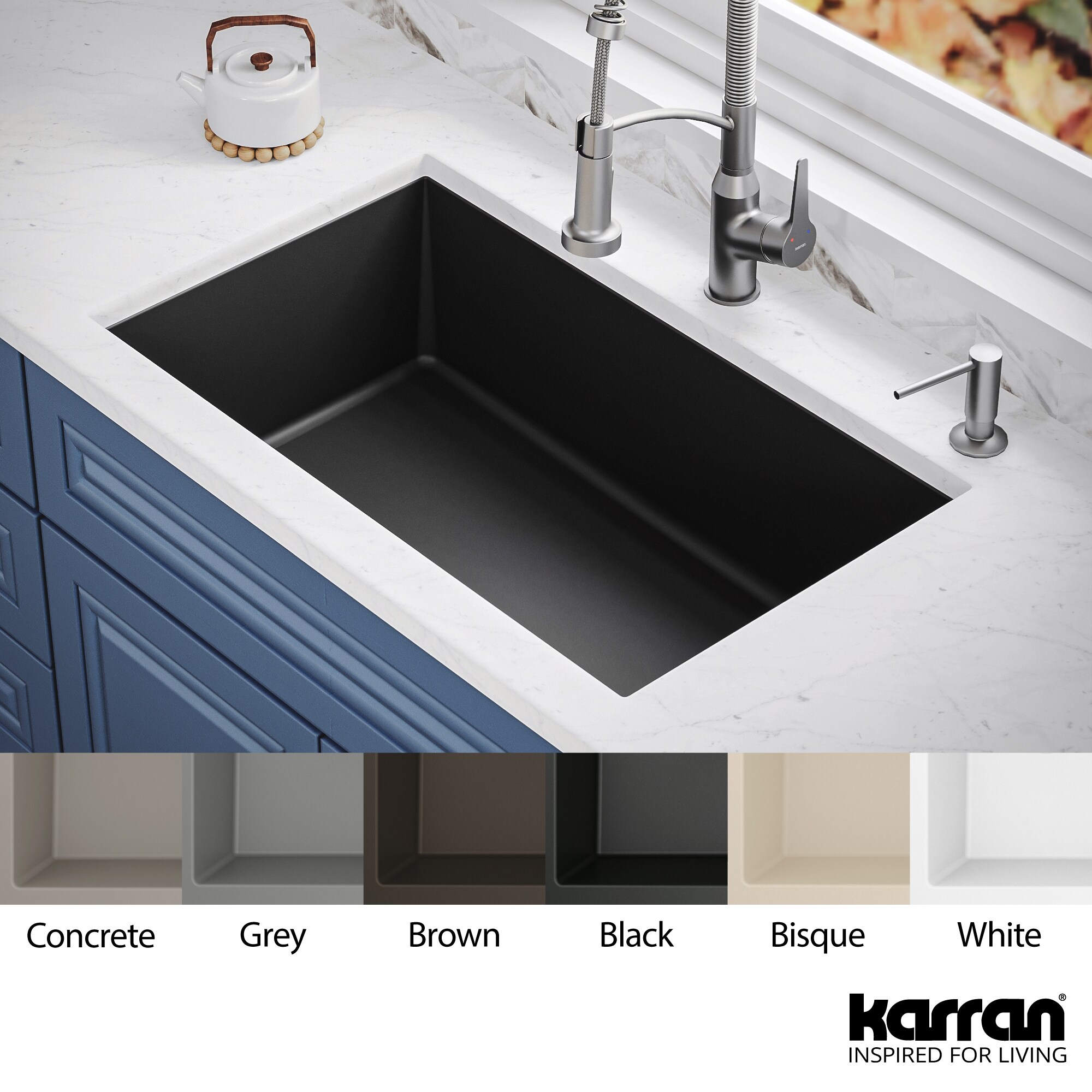 Karran QU-670-BL Kitchen-Sinks - View #10