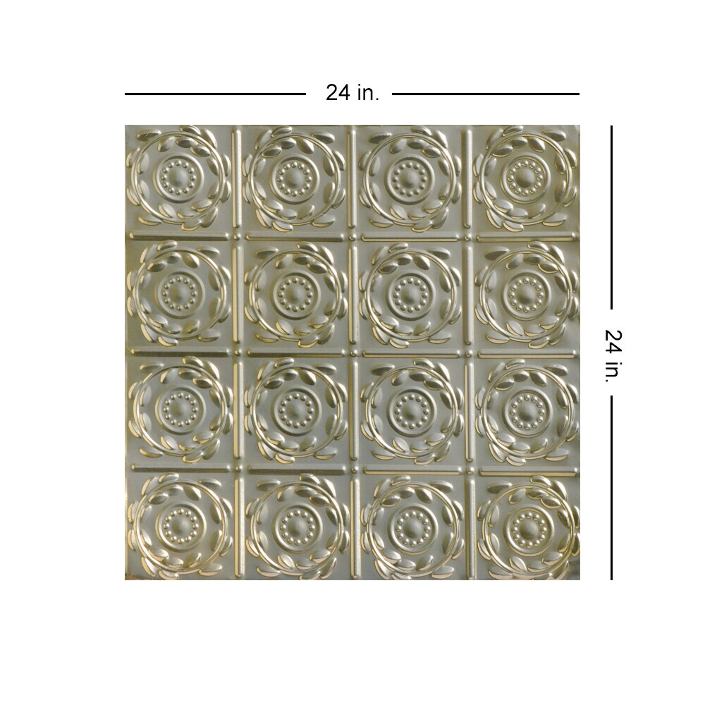 From Plain to Beautiful in Hours SKPC208-GN-24X24-N12 Ceiling-Tile - View #4