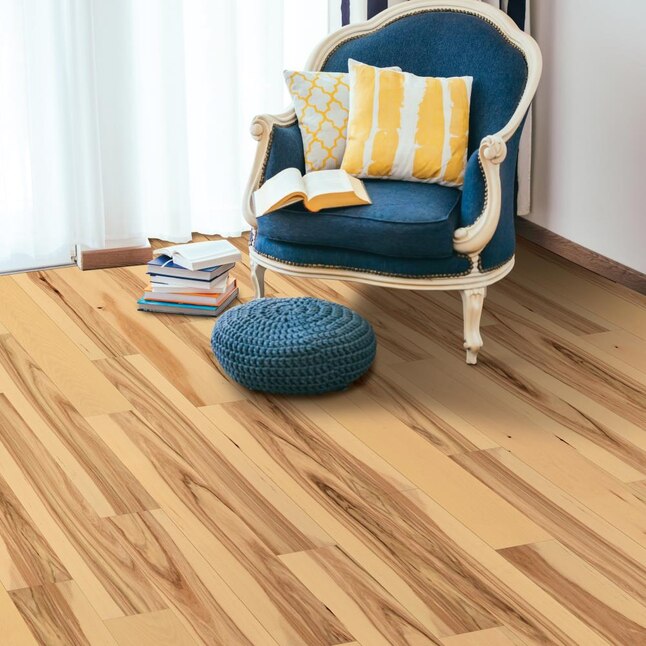 natural floors Exotic Hardwood Prefinished Sahara Hickory Wirebrushed Engineered Hardwood Flooring Sample natural floors Exotic Hardwood Prefinished Sahara Hickory Wirebrushed Engineered Hardwood Flooring Sample