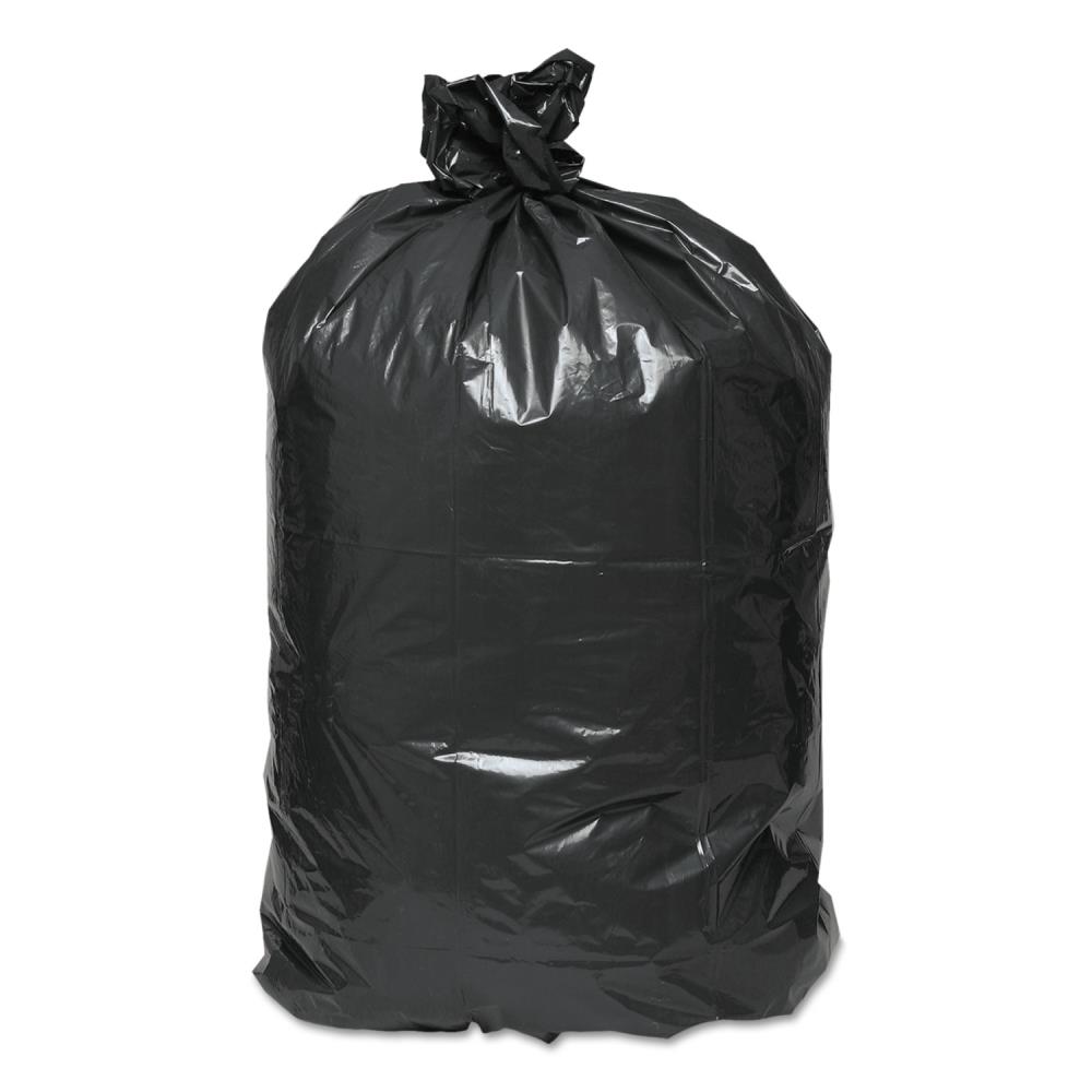 Heritage 56-Gallons Black Plastic Can Twist Tie Trash Bag (100-Count) in  the Trash Bags department at