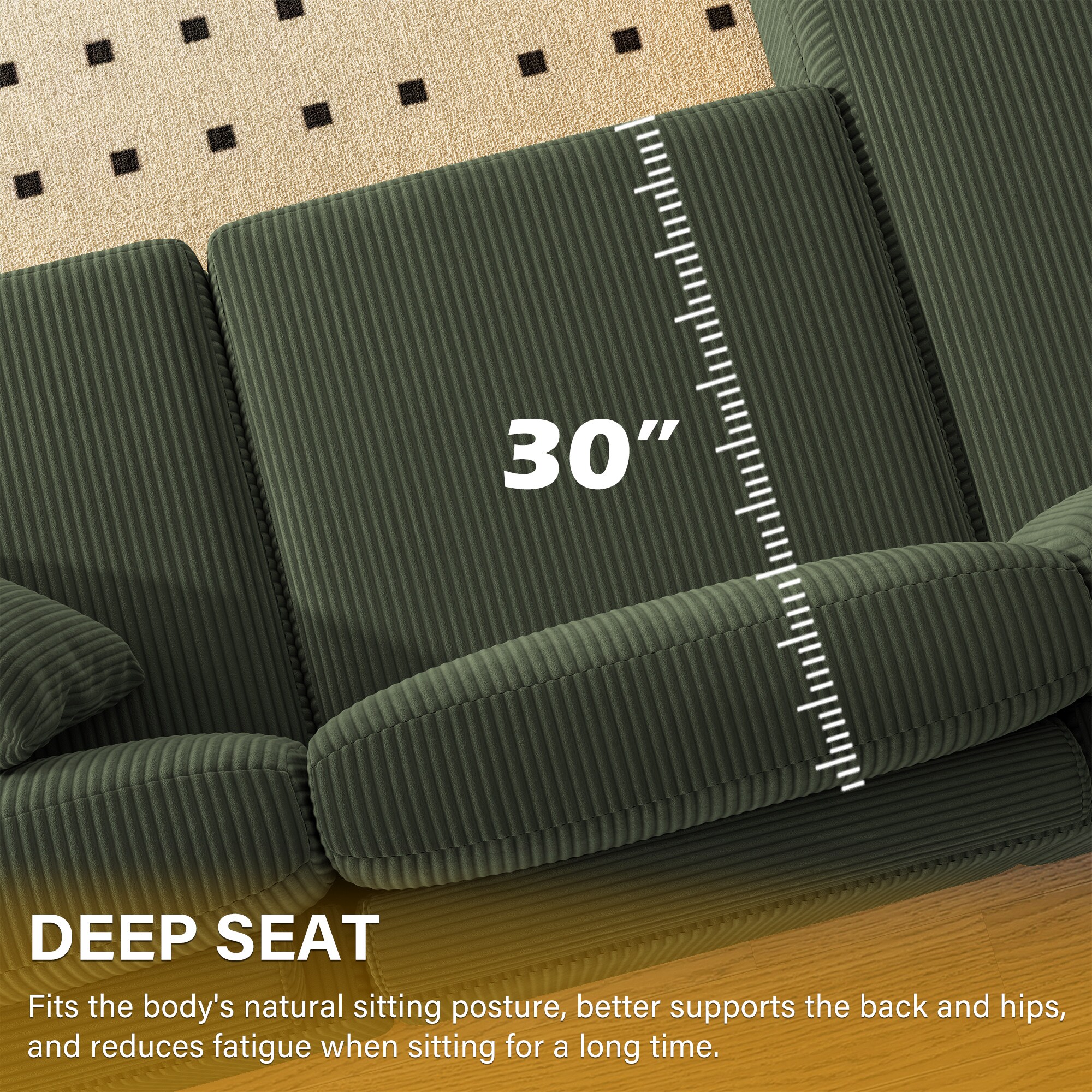 Dreamsidea CS7-GRN-L-R-OTX2 Sofas-Loveseats - View #7
