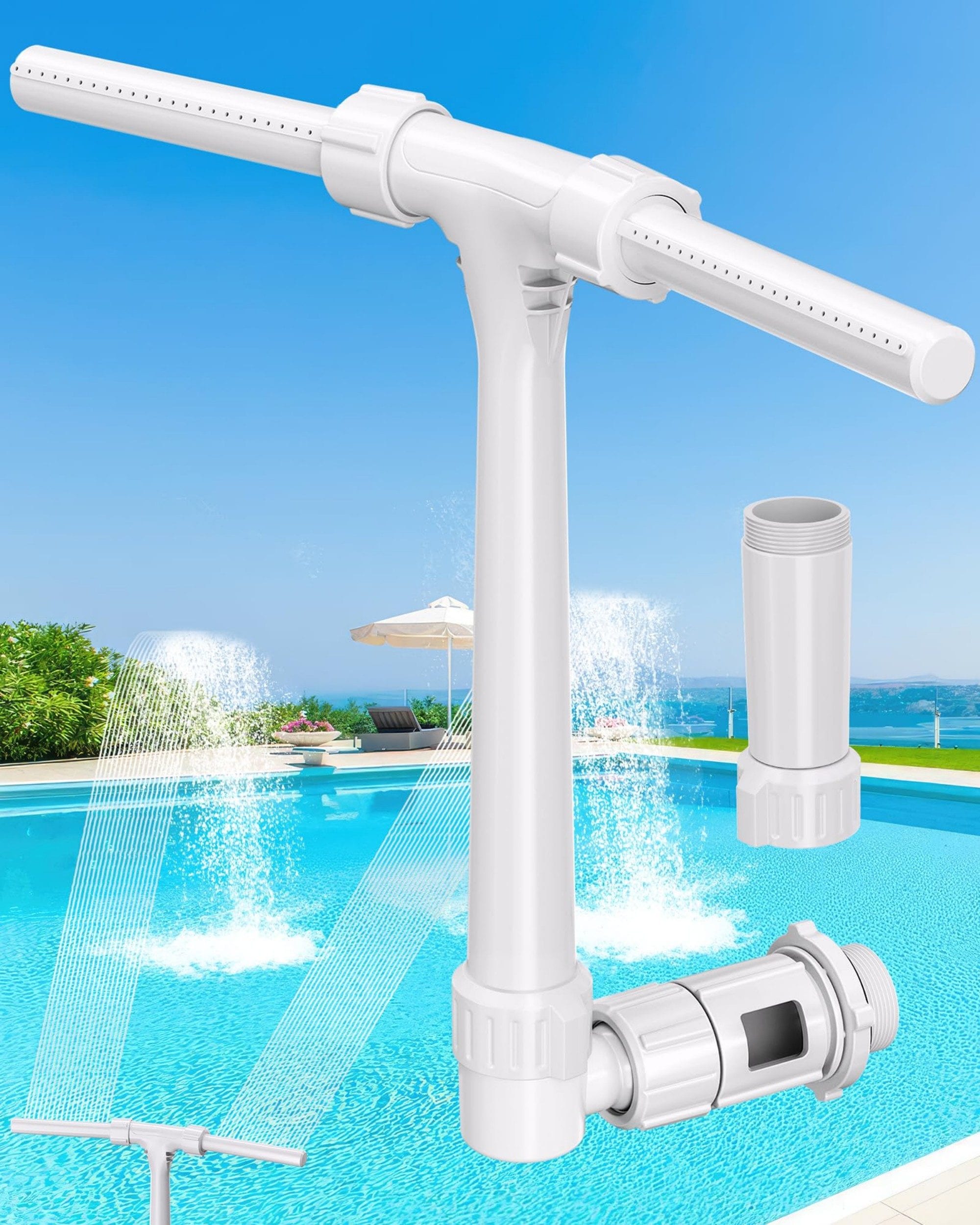 Wudkey Upgrade Pool Fountain for Above Ground or Inground Pools
