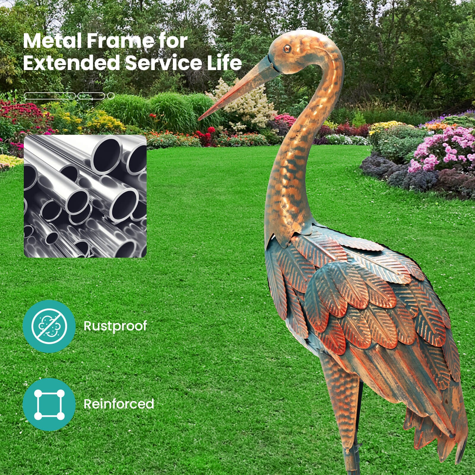 Slickblue D-CO-1583TG Garden-Statue - View #7