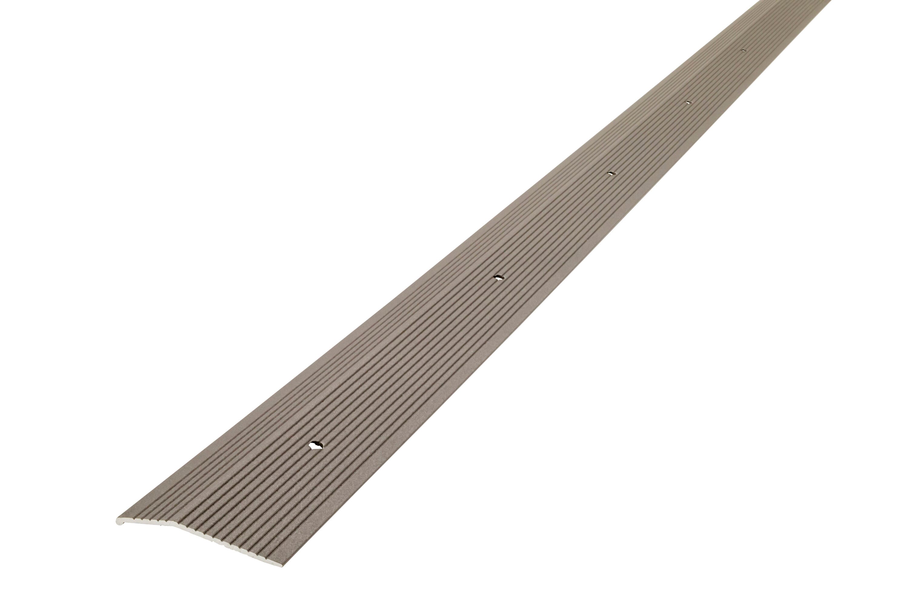 M-D Silver 1.375-in x 144-in Metal Floor Carpet Gripper | 06924
