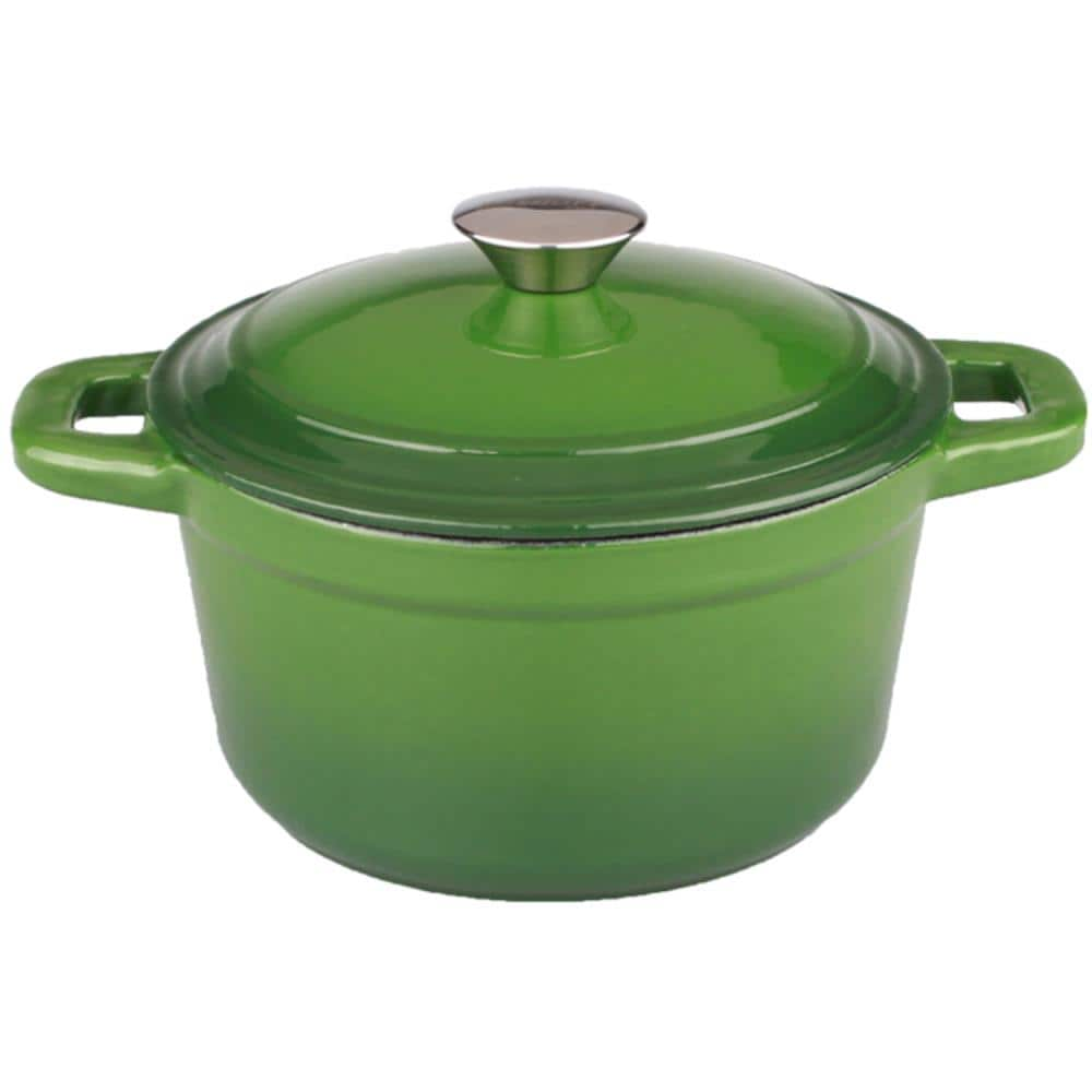 Cast Iron Dutch Oven with dual use Skillet lid, 3.2QT Pot, 10.5