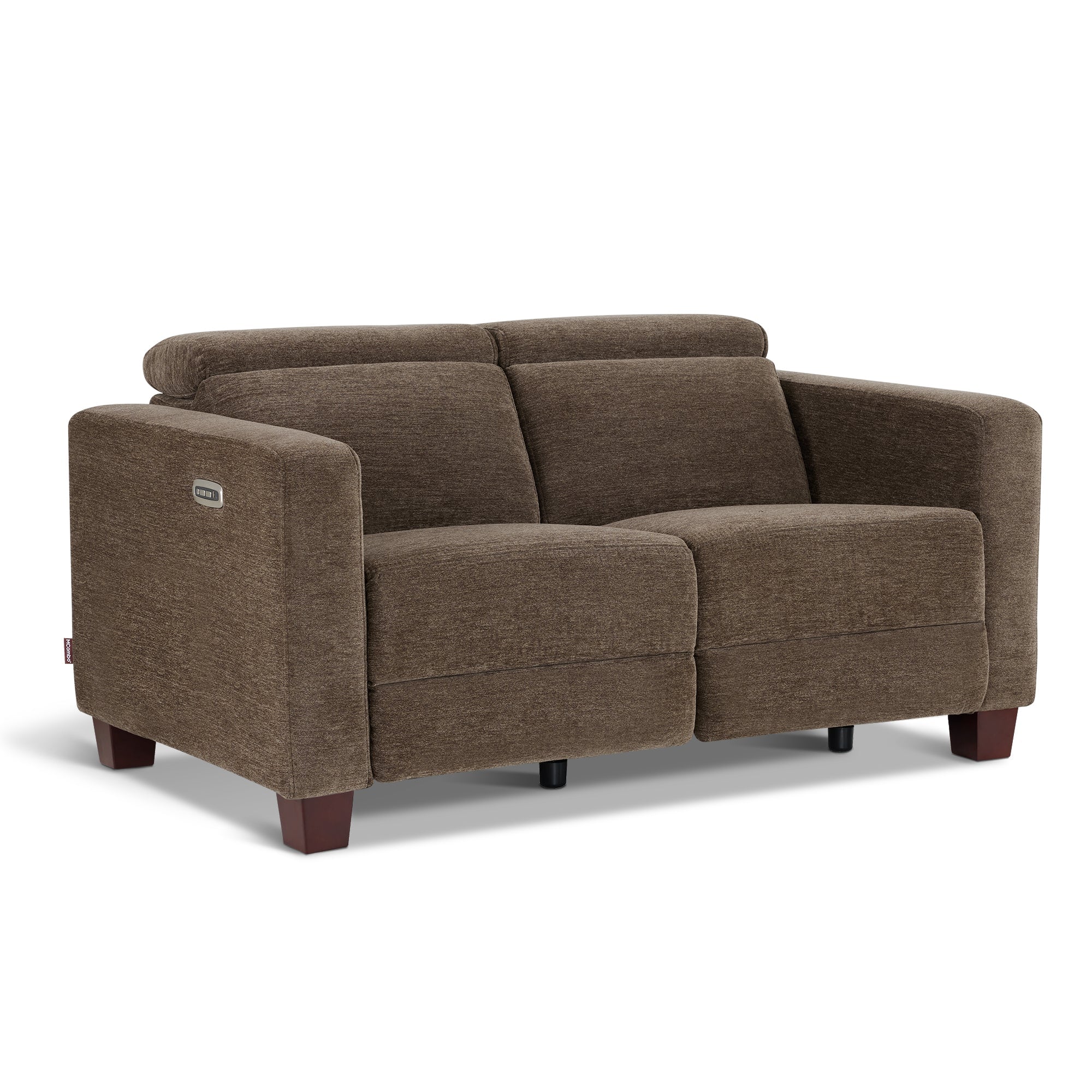 MCombo  Zero Wall Power Reclining Sofa - Fabric Dual USB-Type C Adjustable Power Headrests