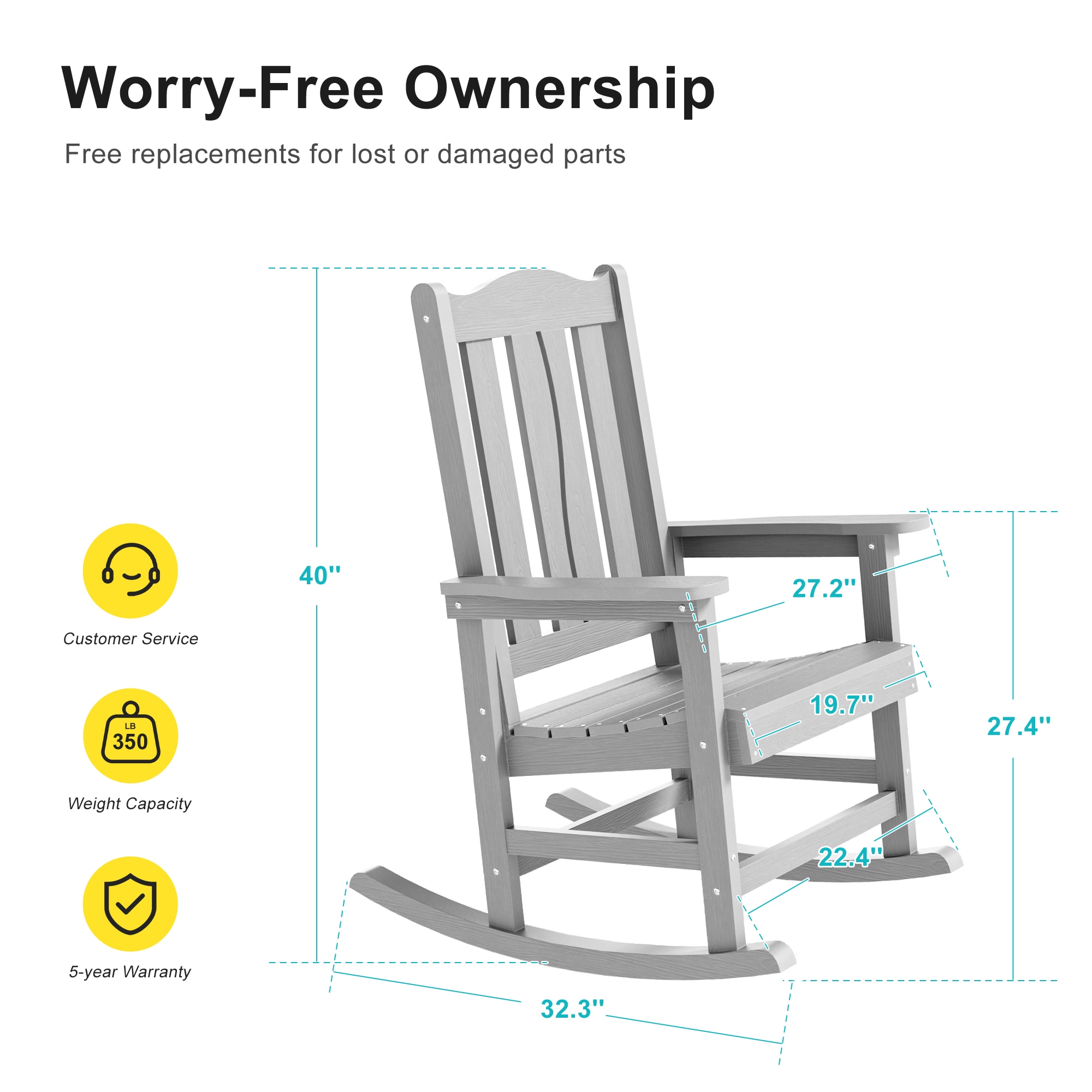Livewood L-E-TS-66LY Patio-Chairs - View #2